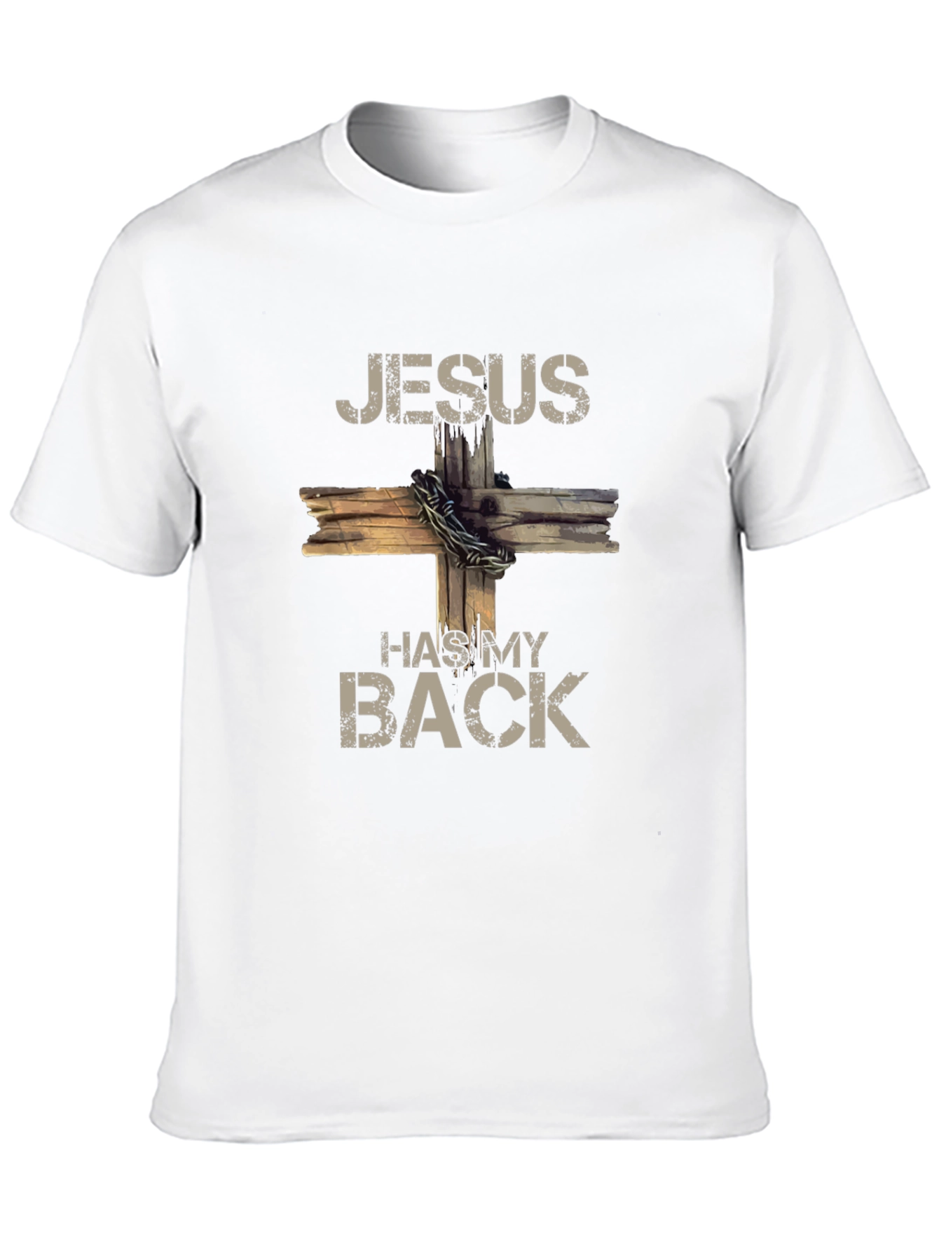 Jesus Has My Back Graphic Tee