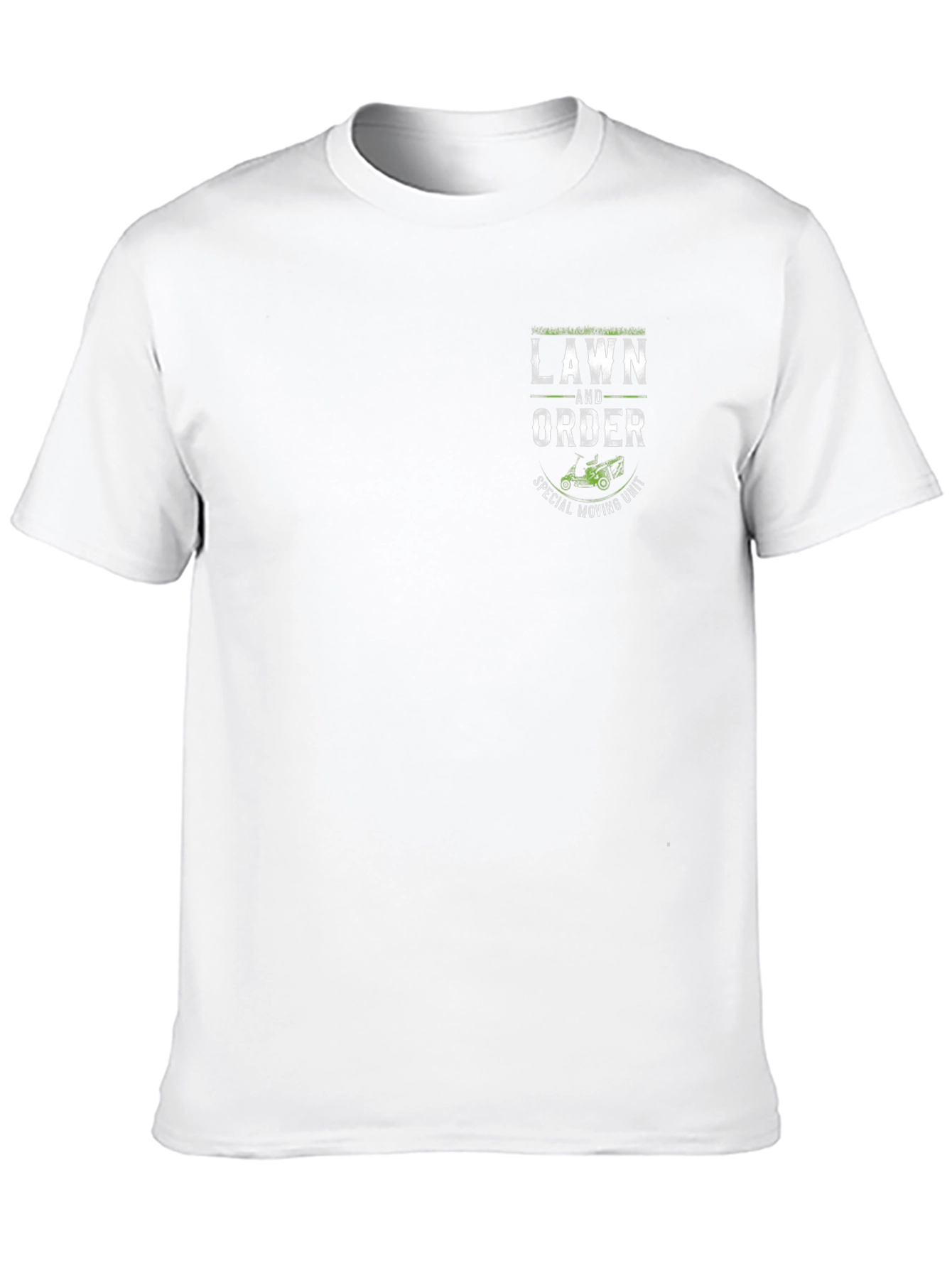 Lawn and Order T-Shirt - Special Moving Unit