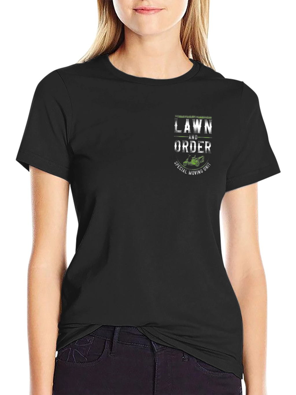 Lawn and Order T-Shirt - Special Moving Unit
