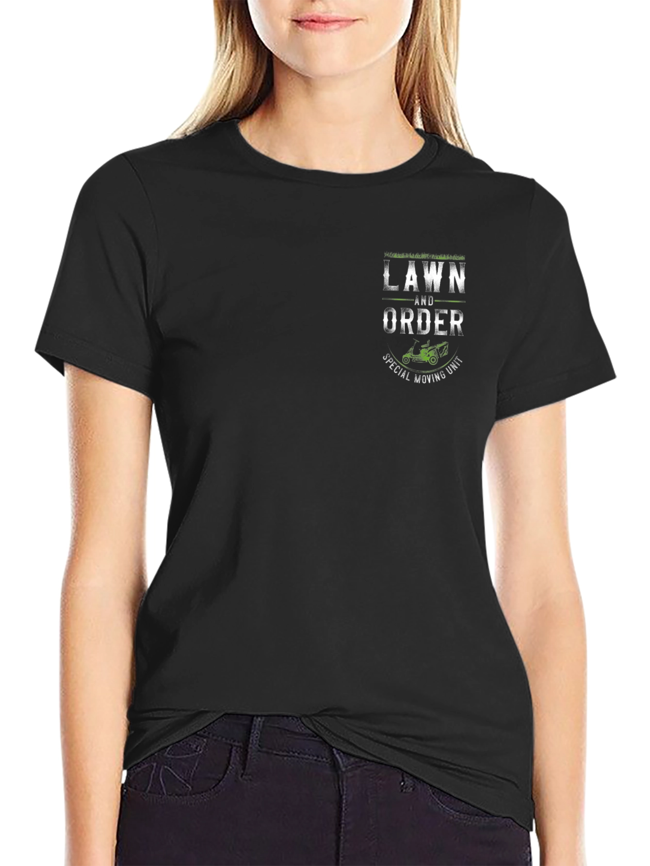 Lawn and Order T-Shirt - Special Moving Unit
