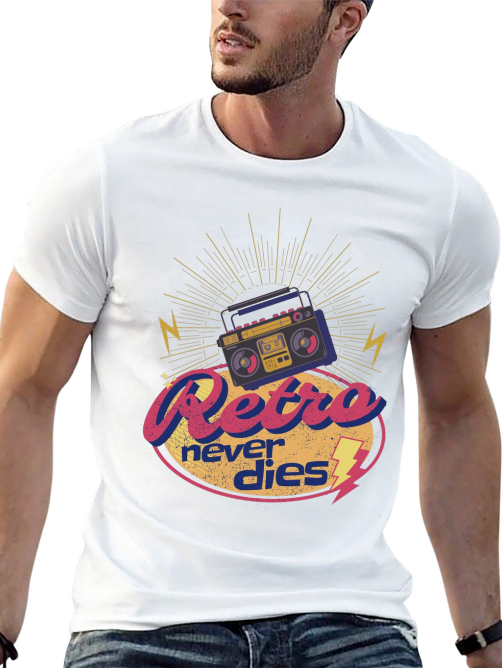 Retro Never Dies Graphic Tee