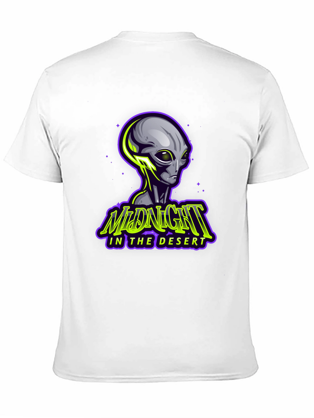 Midnight in the Desert Alien Graphic T-Shirt