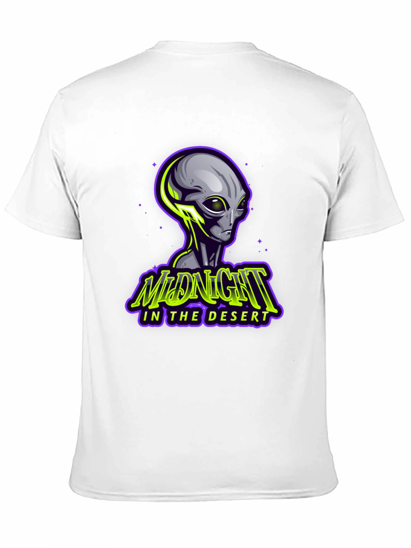 Midnight in the Desert Alien Graphic T-Shirt