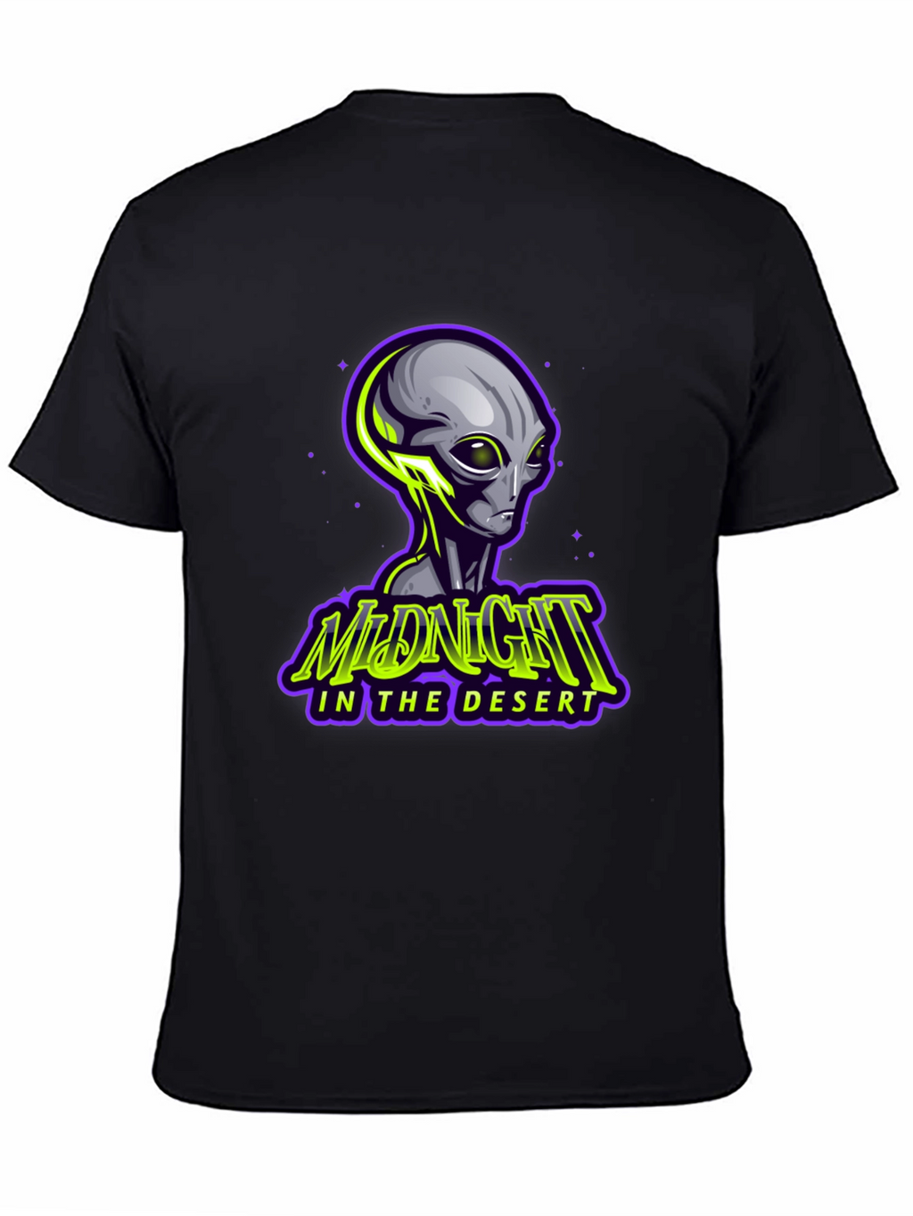 Midnight in the Desert Alien Graphic T-Shirt