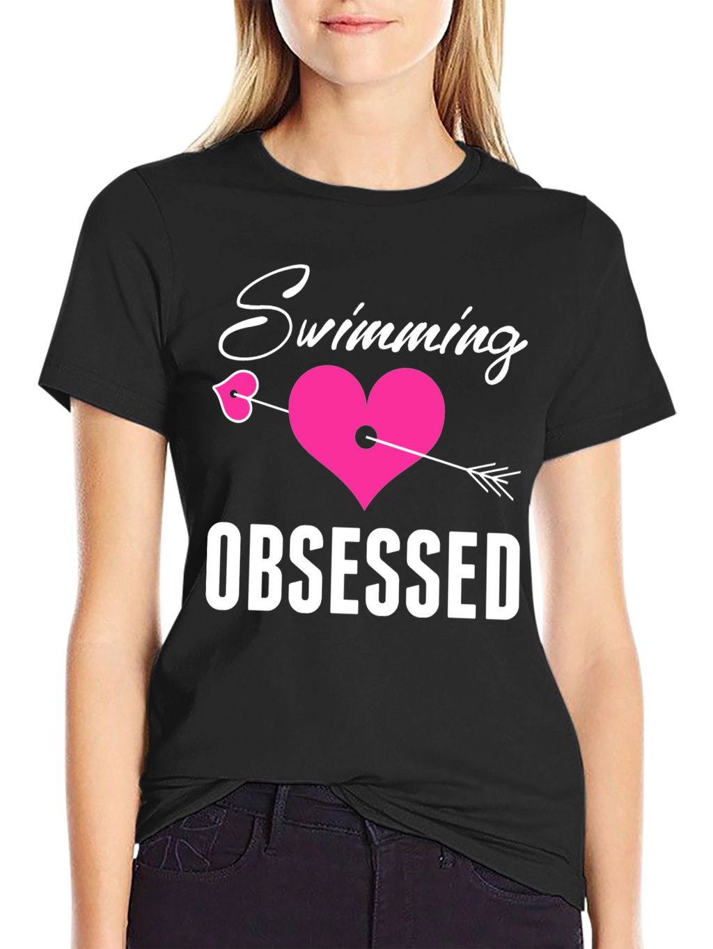 Swimming Obsessed Graphic Tee