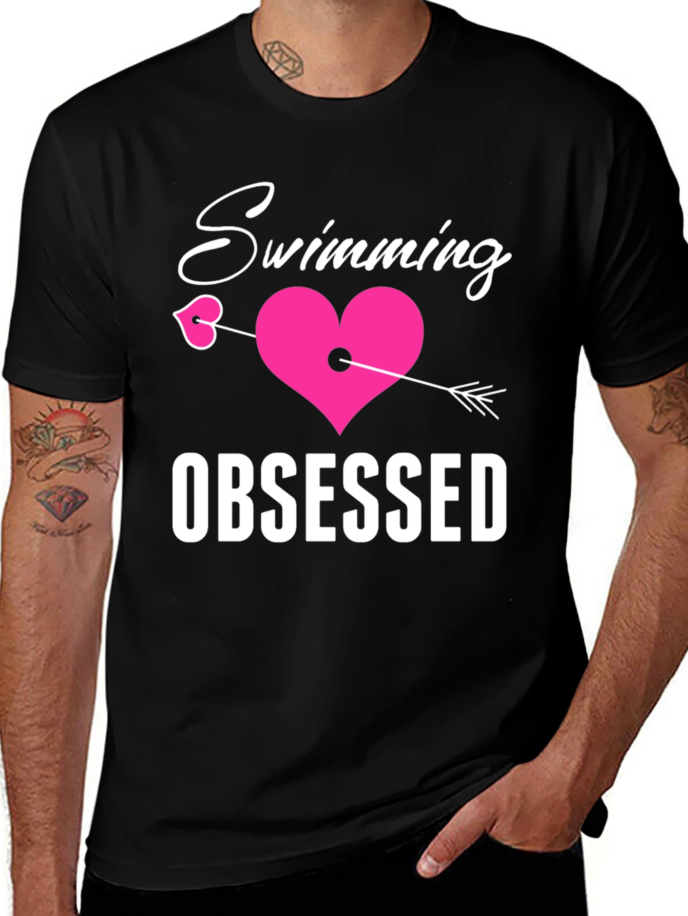Swimming Obsessed Graphic Tee