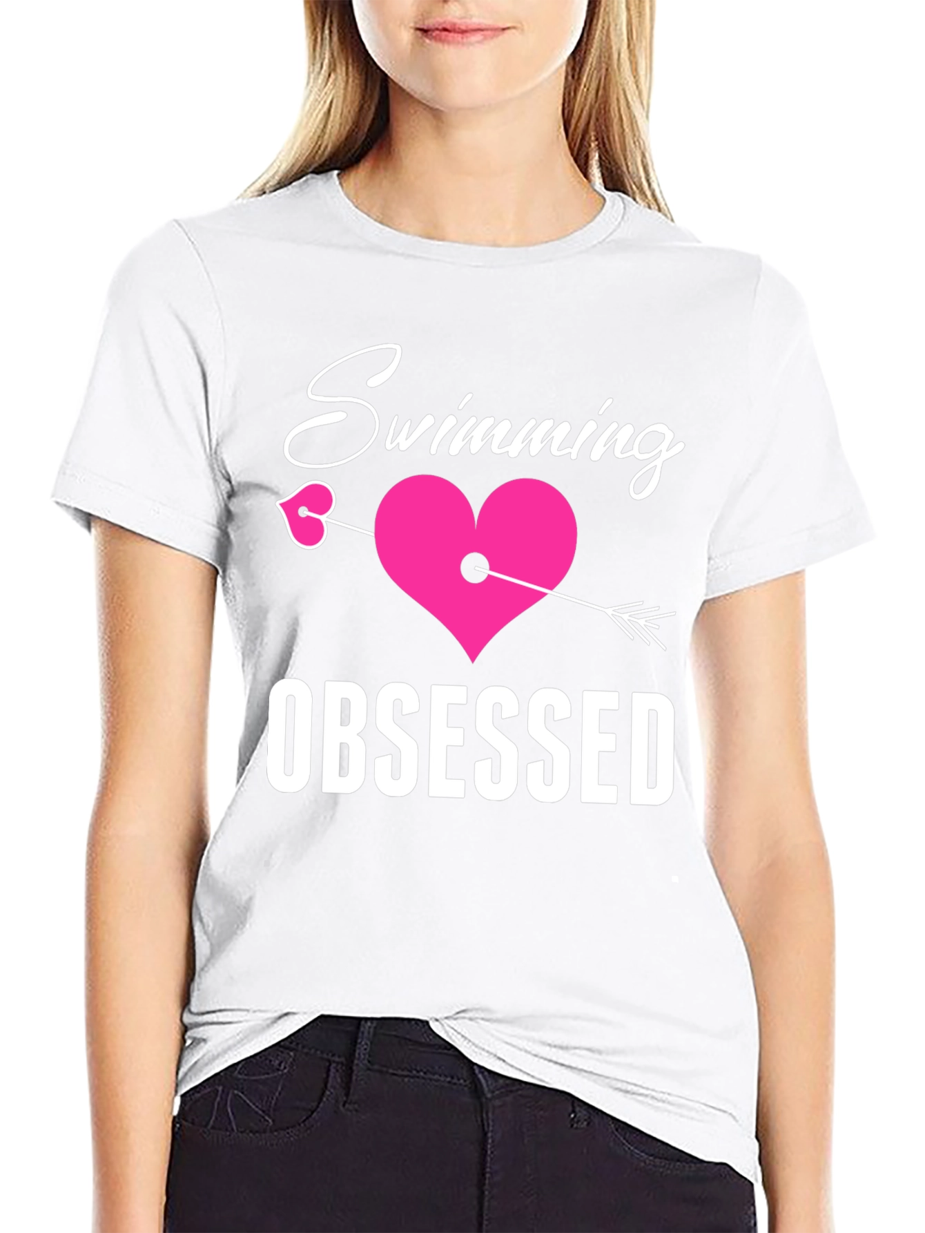 Swimming Obsessed Graphic Tee