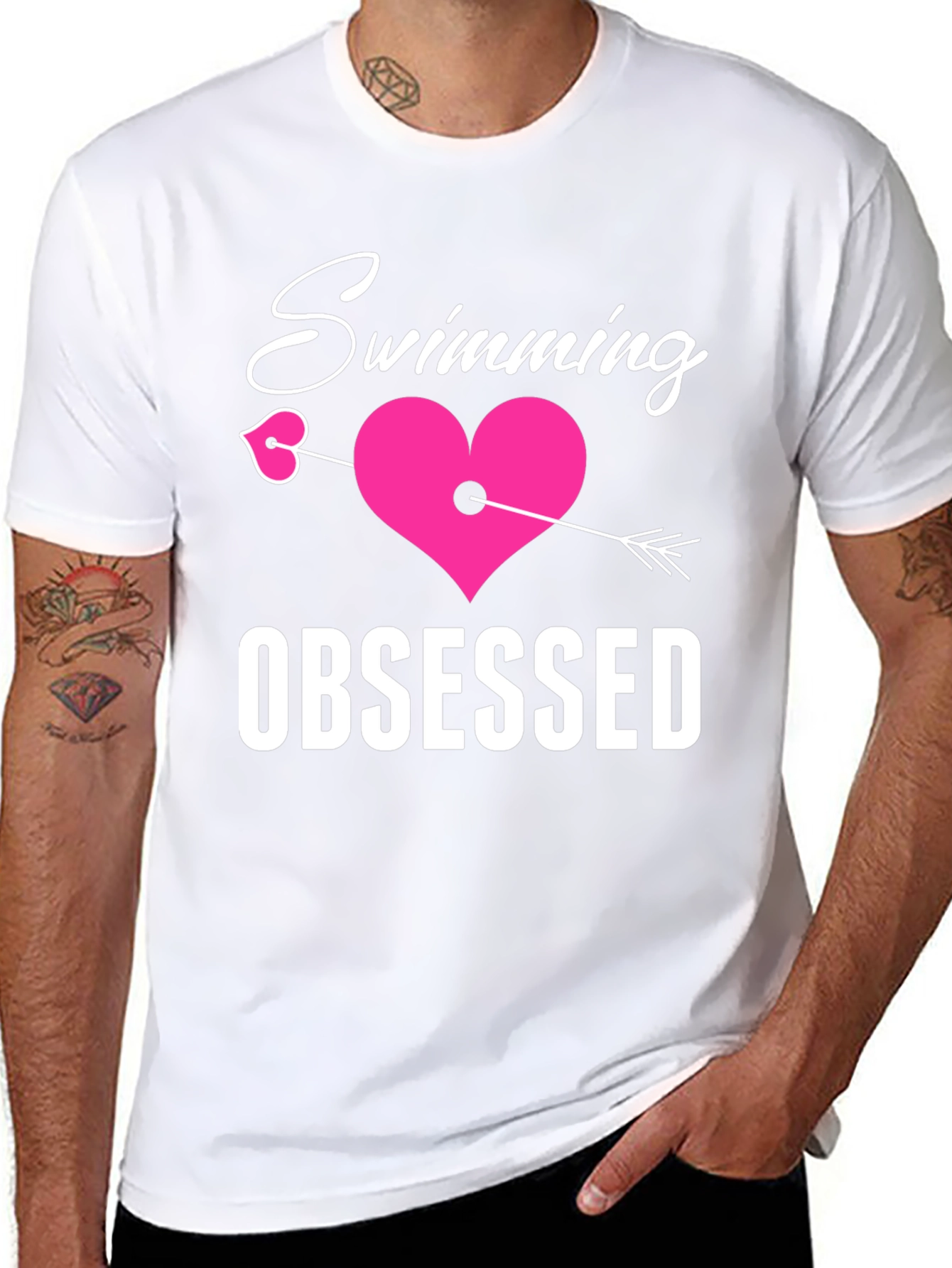 Swimming Obsessed Graphic Tee
