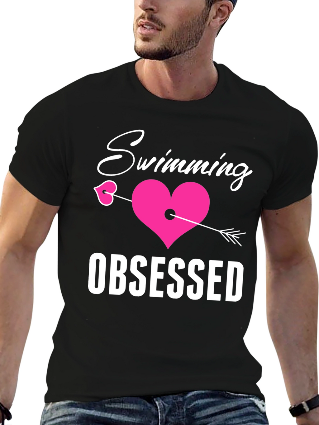 Swimming Obsessed Graphic Tee