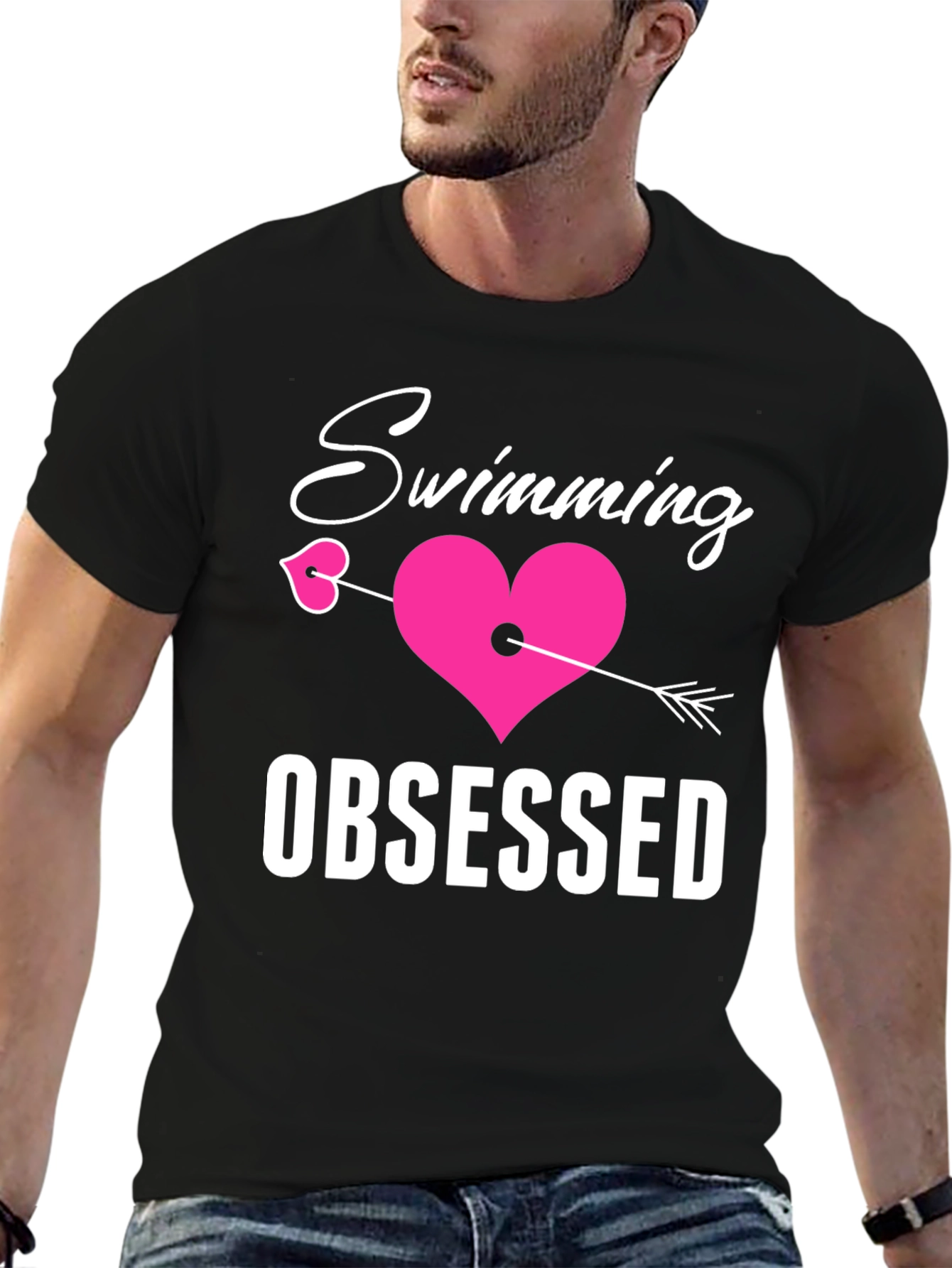 Swimming Obsessed Graphic Tee