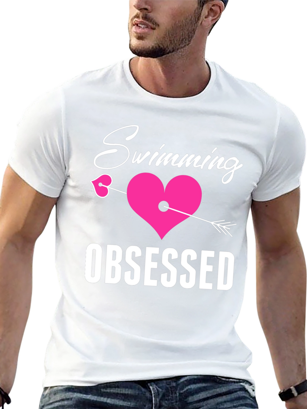 Swimming Obsessed Graphic Tee