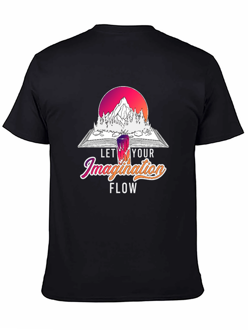 Let Your Imagination Flow Graphic T-Shirt