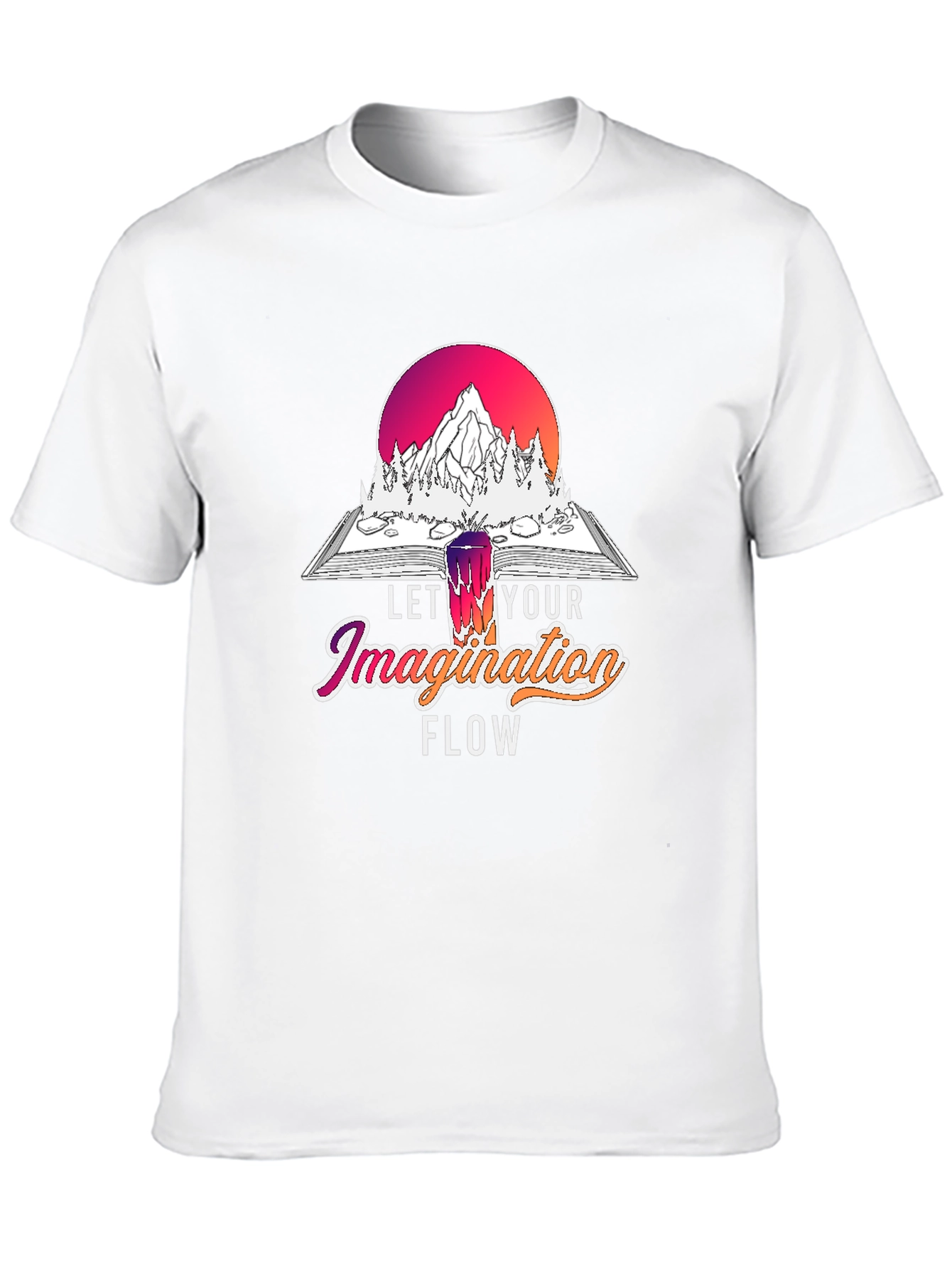 Let Your Imagination Flow Graphic T-Shirt