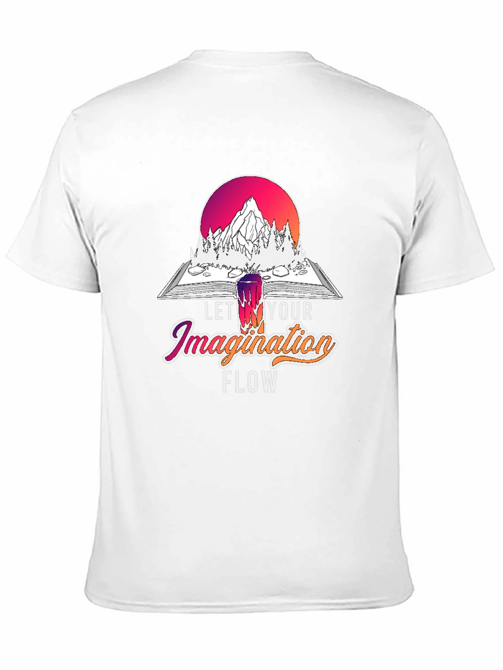 Let Your Imagination Flow Graphic T-Shirt