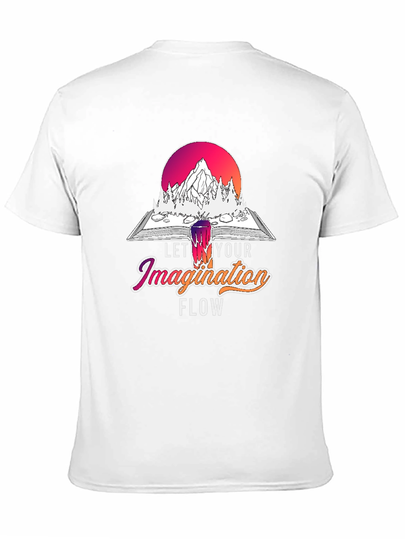 Let Your Imagination Flow Graphic T-Shirt