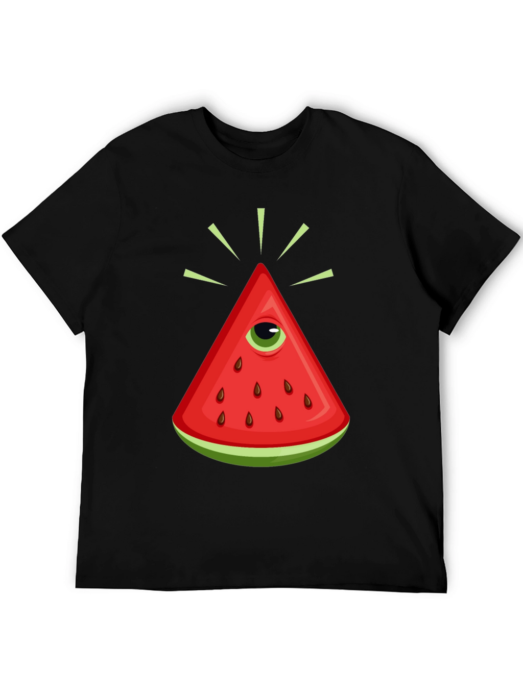 Watermelon Eye Graphic Tee - Unique Design