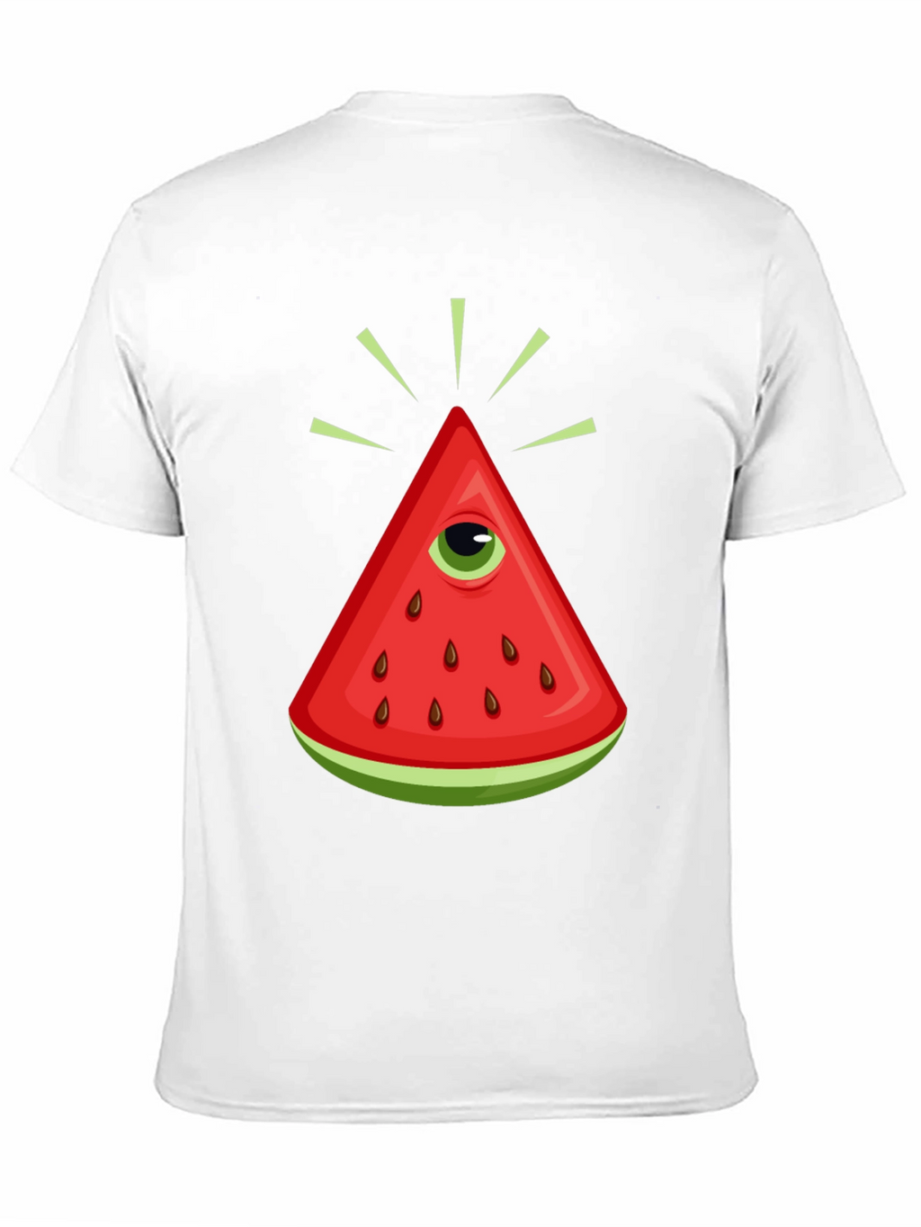 Watermelon Eye Graphic Tee - Unique Design