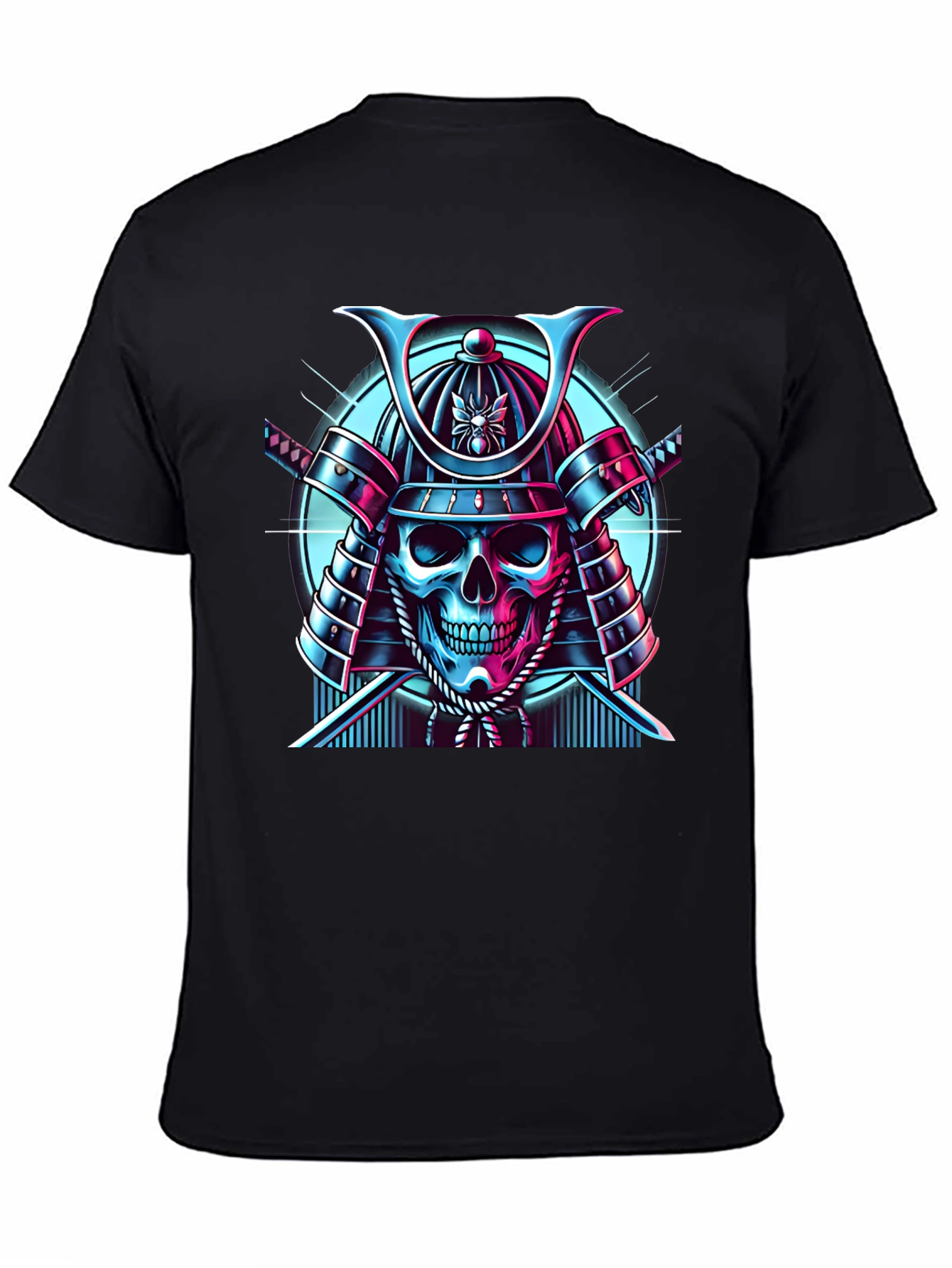 Samurai Skull Graphic Tee