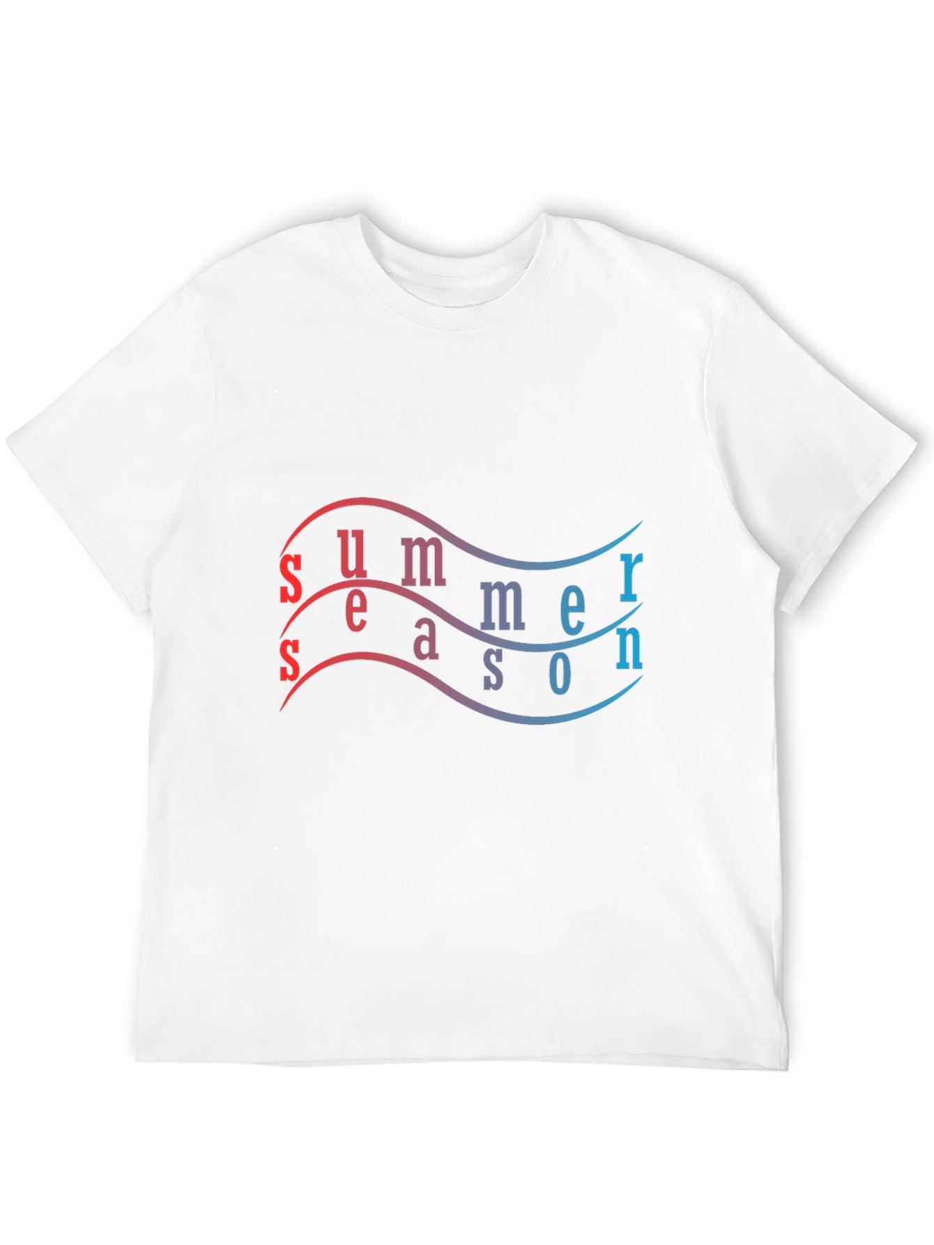 Summer Season Gradient T-Shirt