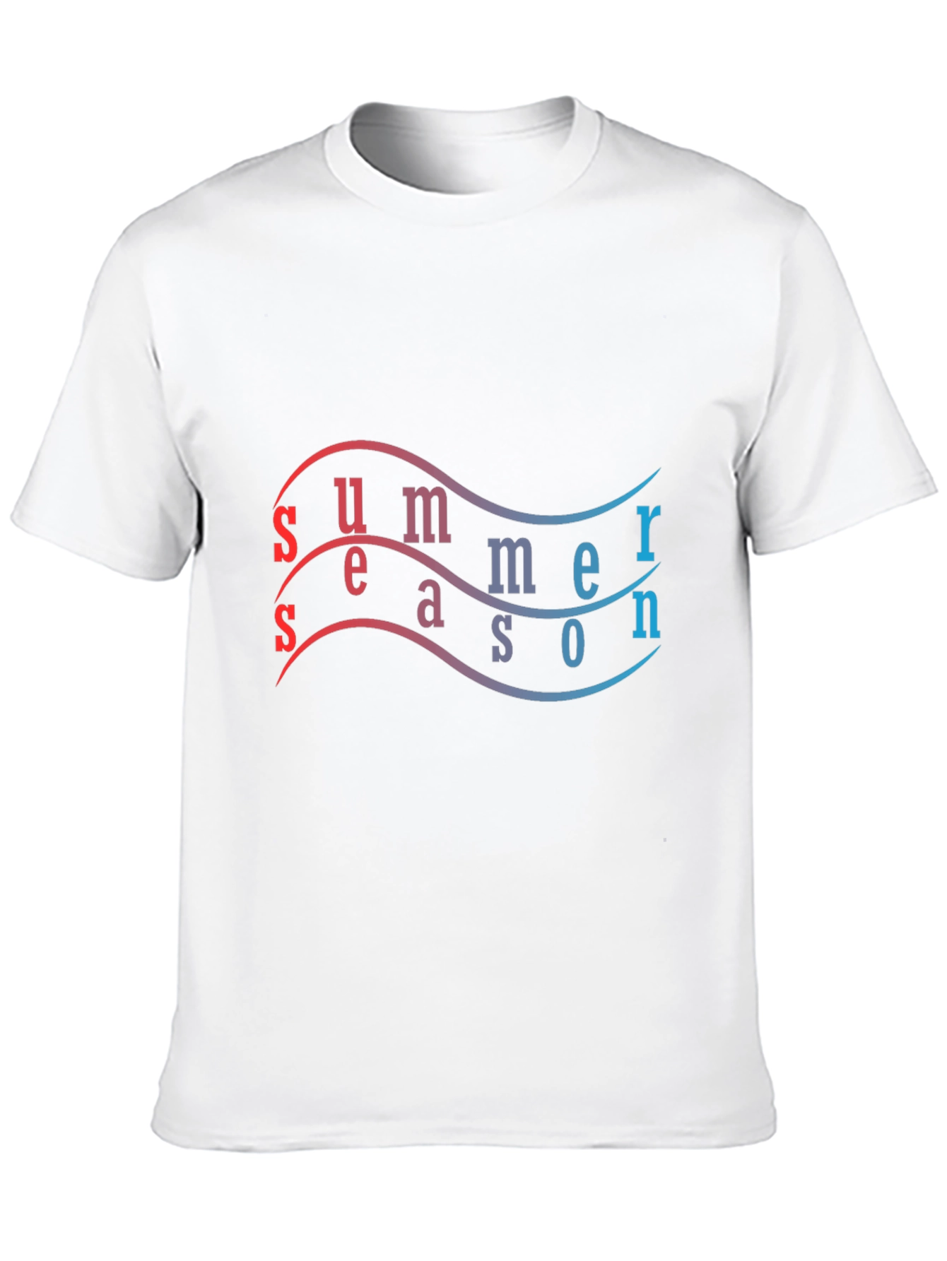 Summer Season Gradient T-Shirt