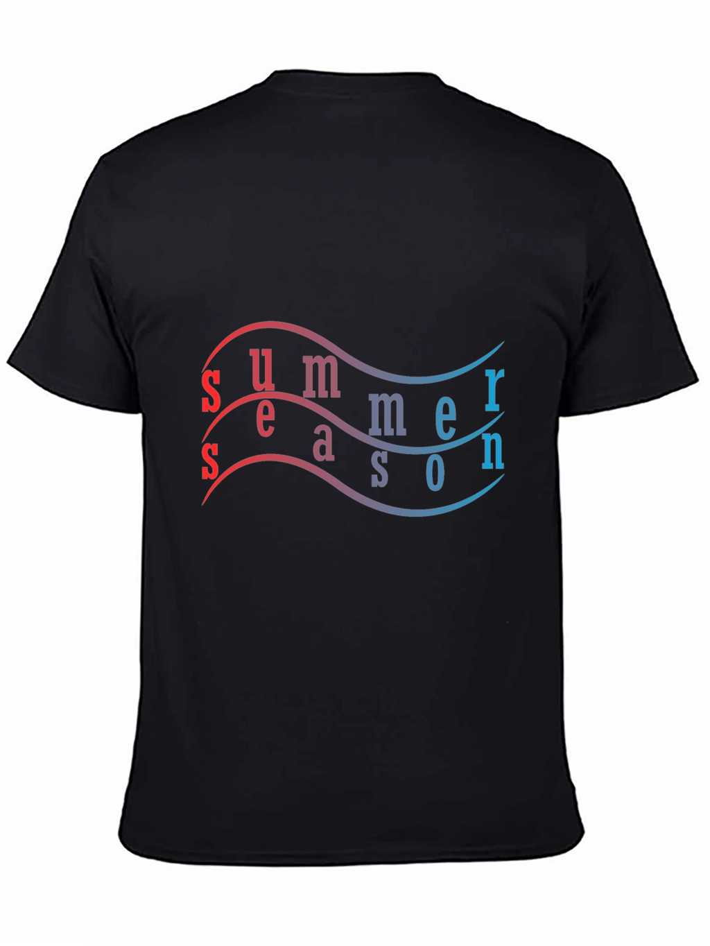 Summer Season Gradient T-Shirt