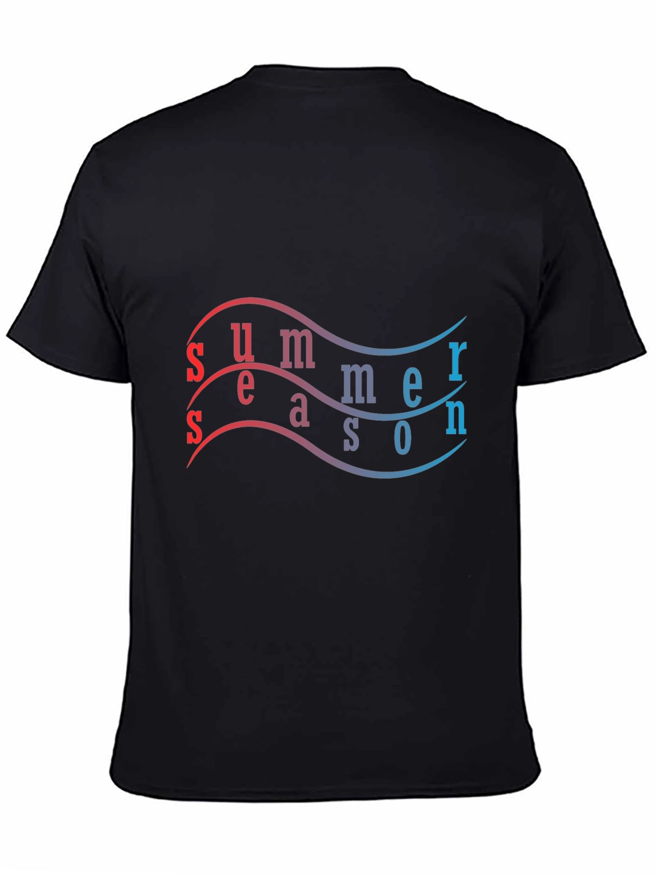 Summer Season Gradient T-Shirt