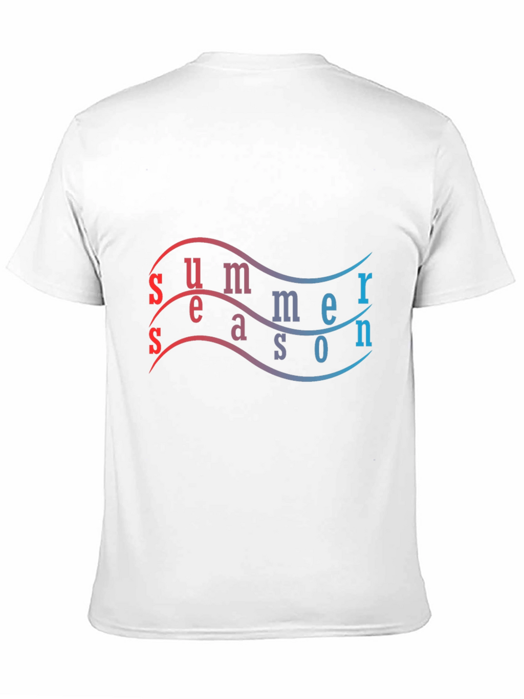 Summer Season Gradient T-Shirt