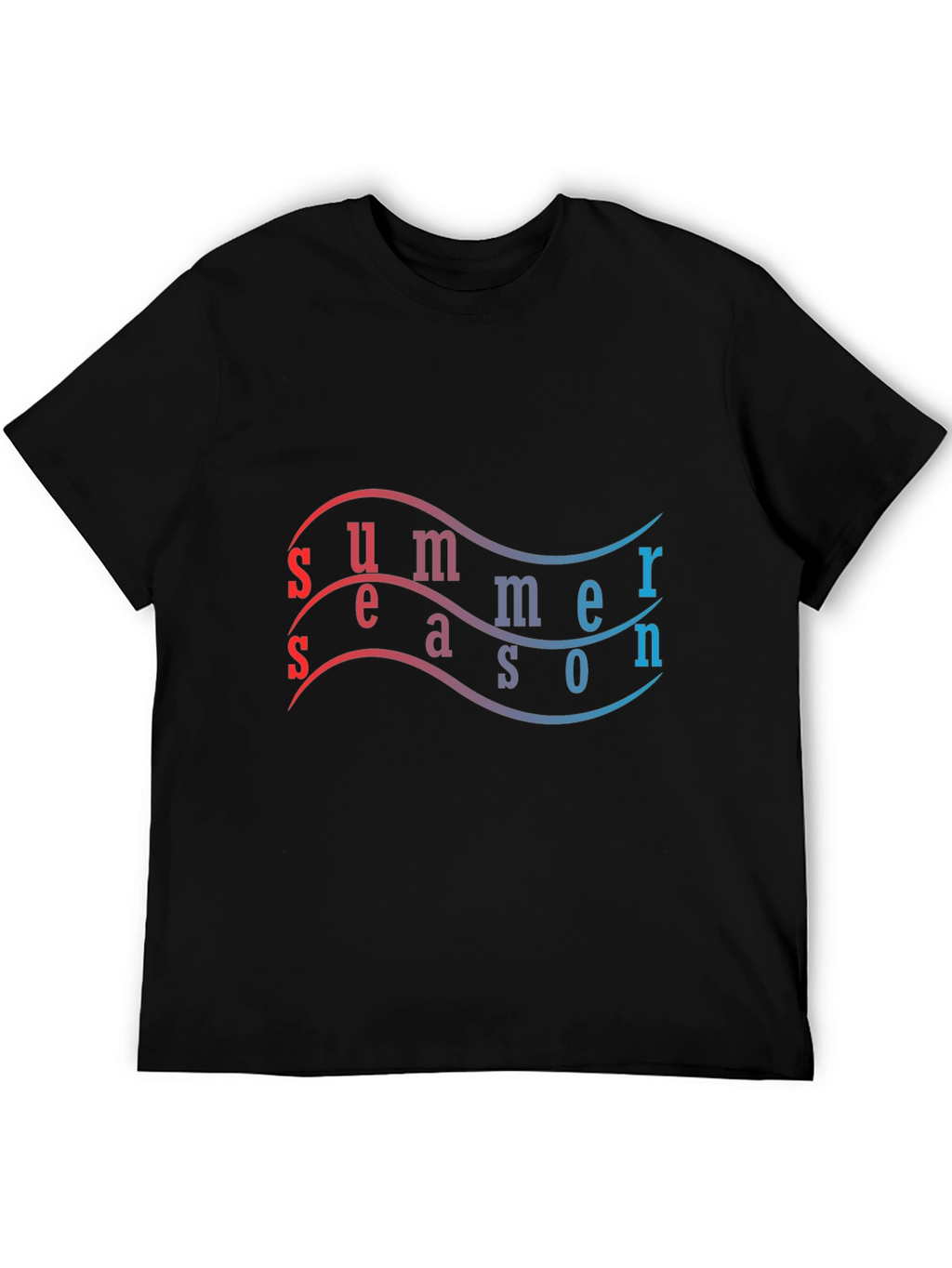 Summer Season Gradient T-Shirt