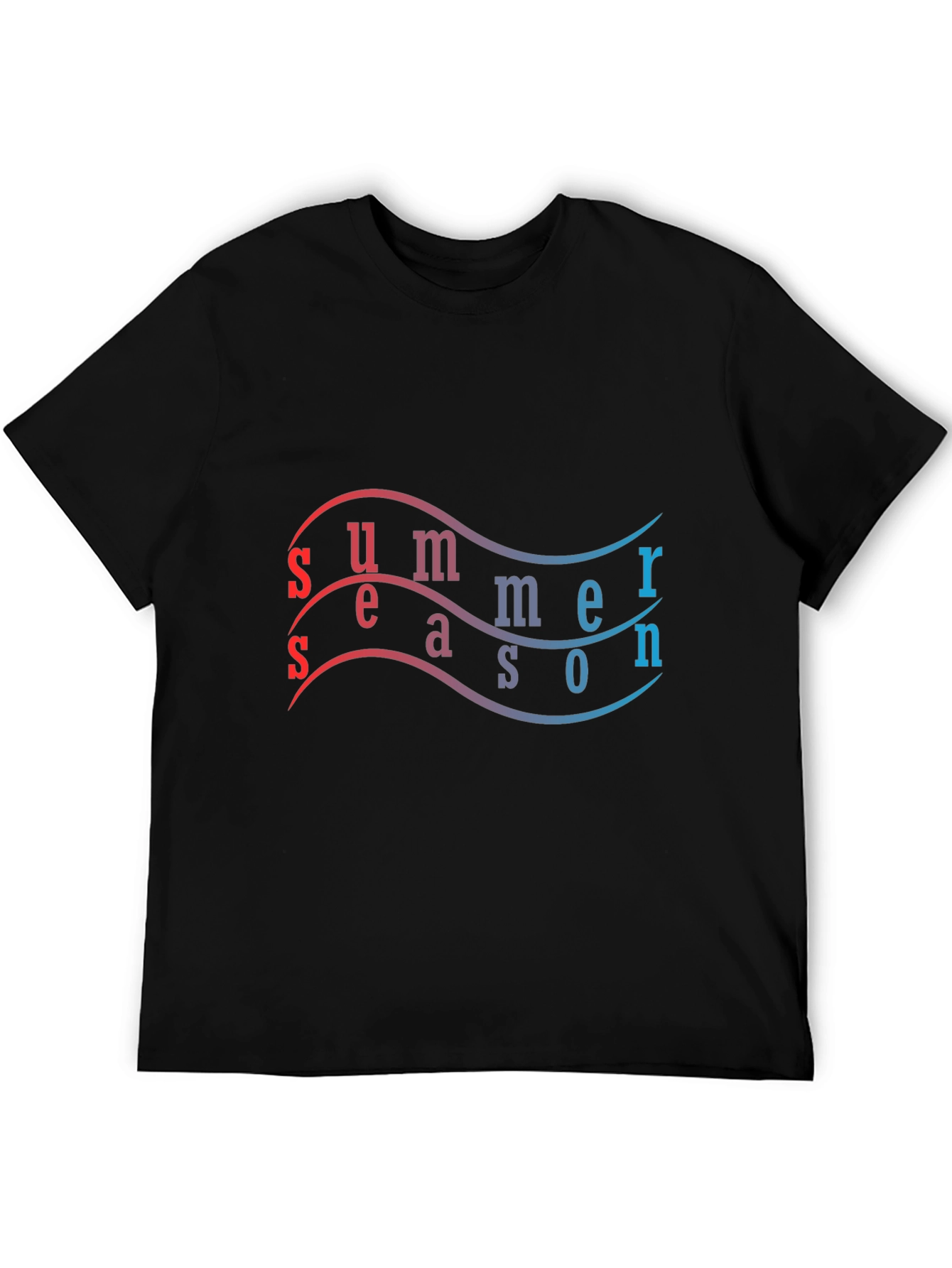 Summer Season Gradient T-Shirt