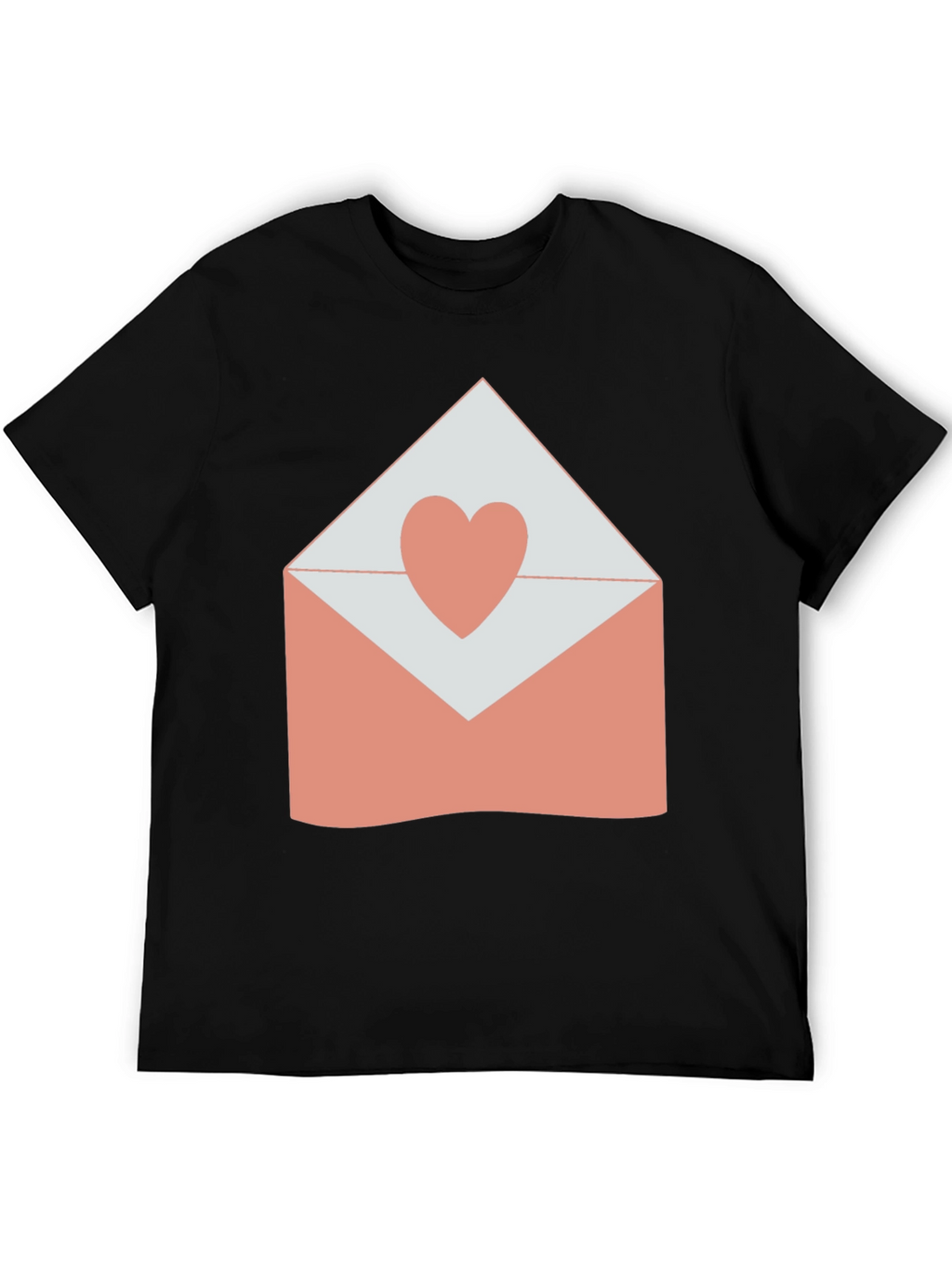 Heart Envelope Graphic T-Shirt - Love Letter Tee