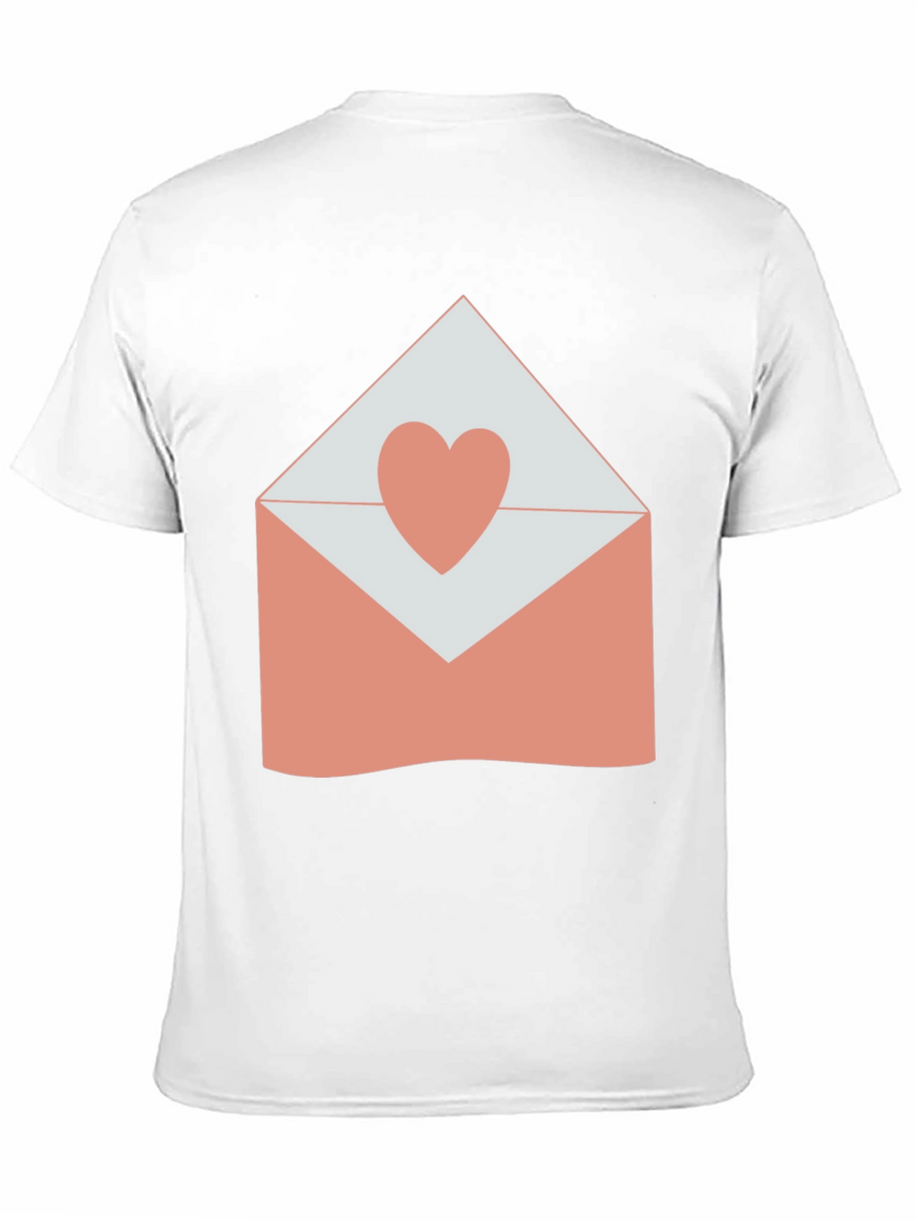 Heart Envelope Graphic T-Shirt - Love Letter Tee