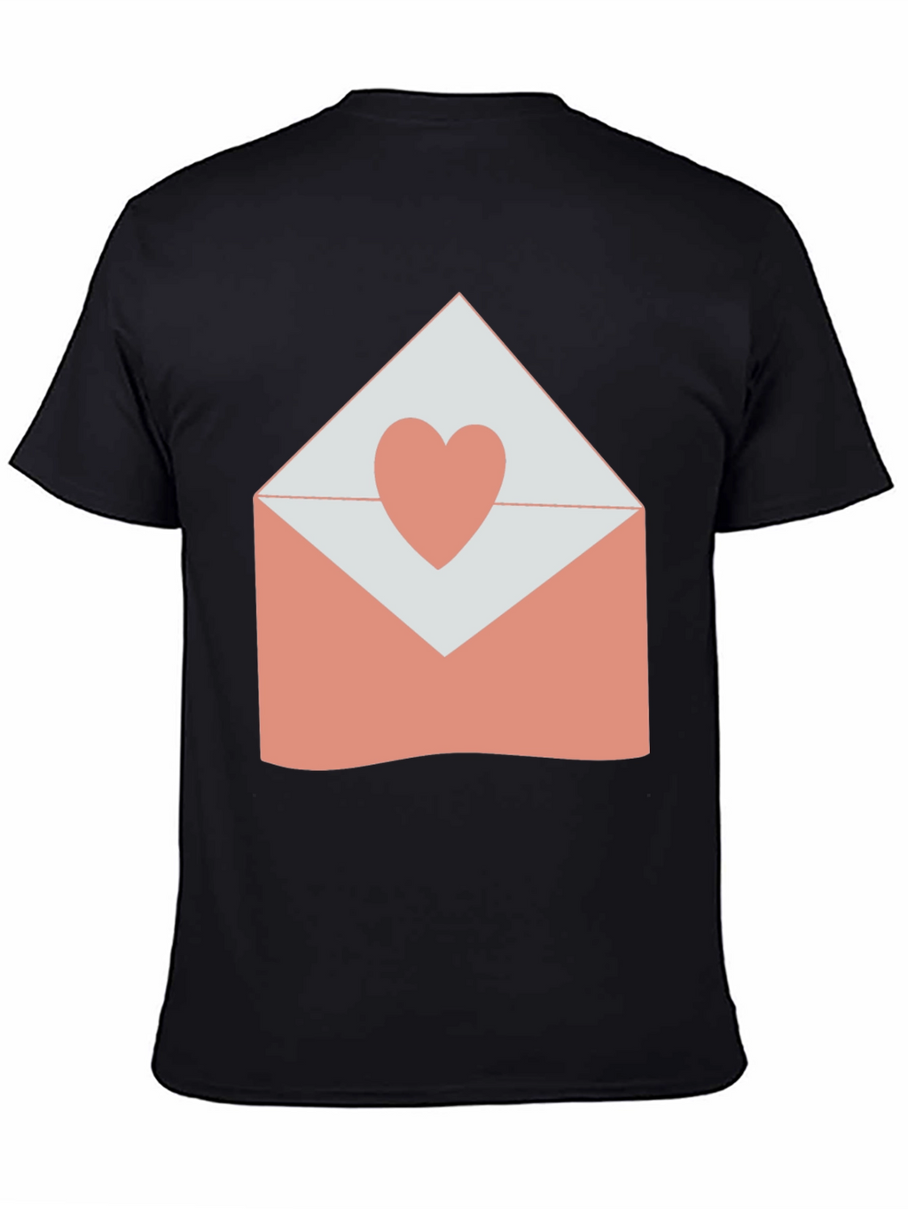 Heart Envelope Graphic T-Shirt - Love Letter Tee