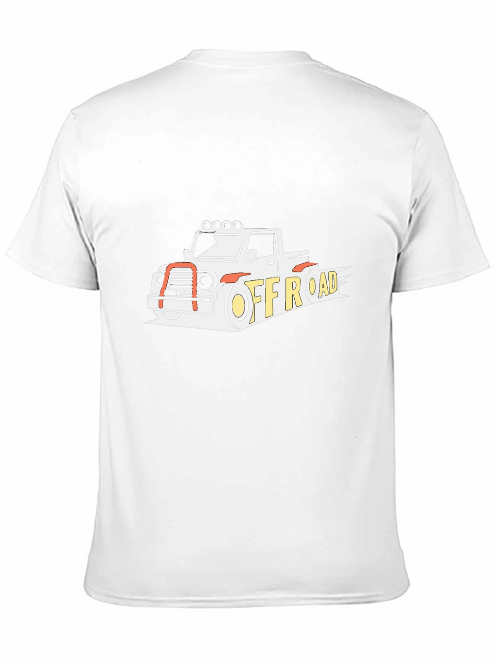 Off-Road Truck Graphic Tee - Black Casual Shirt