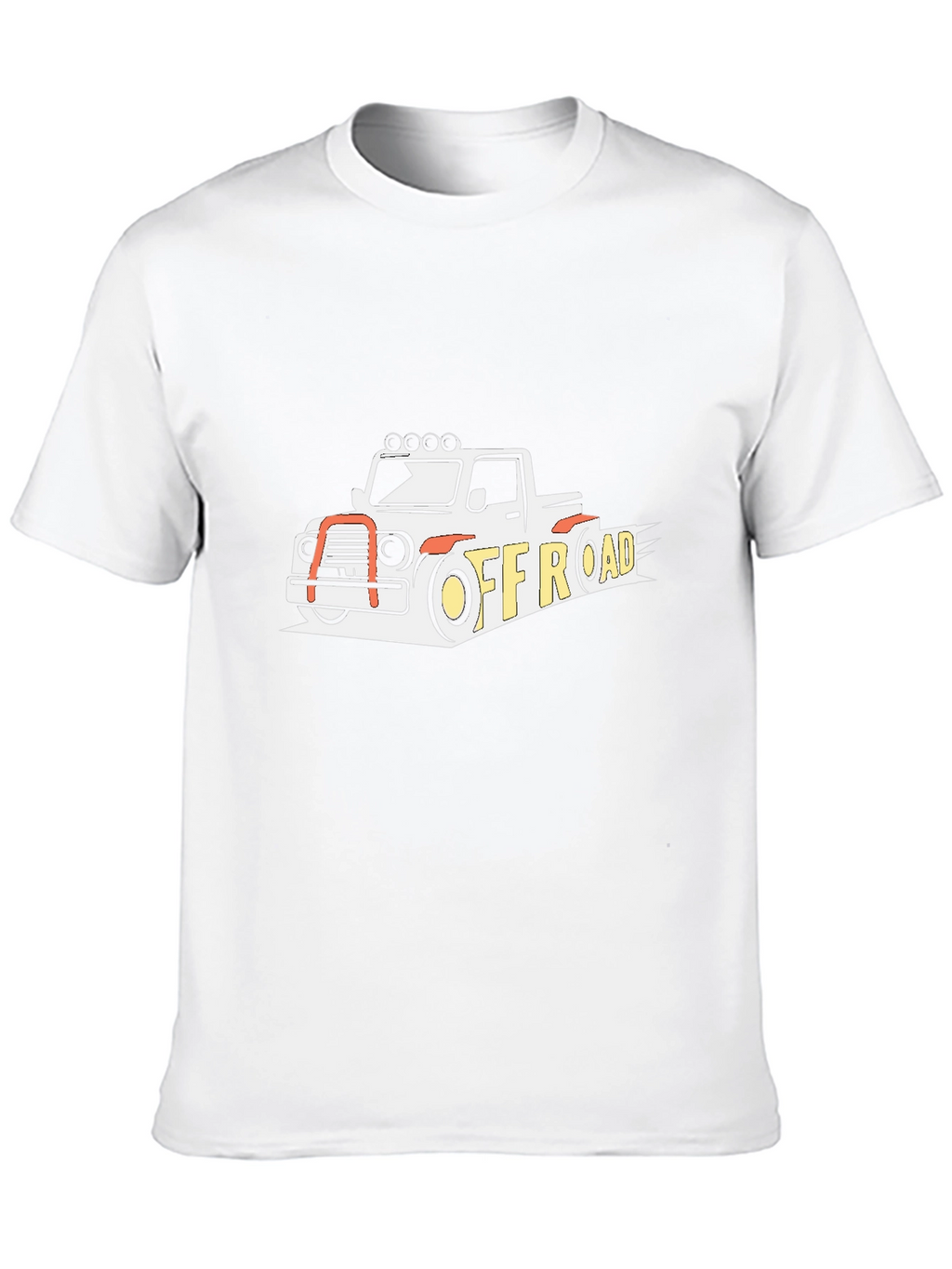 Off-Road Truck Graphic Tee - Black Casual Shirt