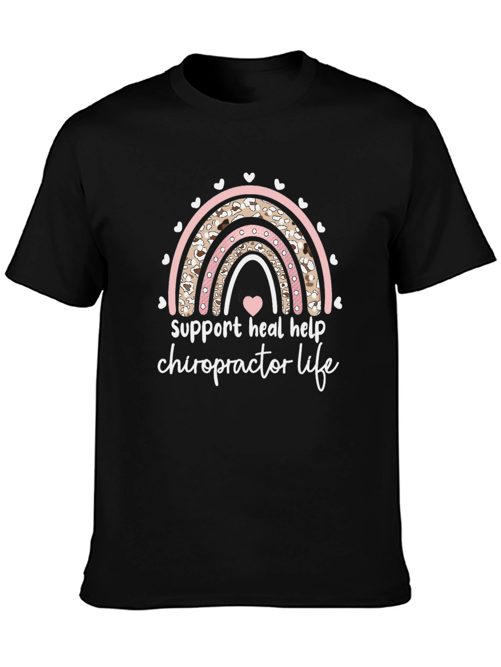 Chiropractor Life Rainbow T-Shirt