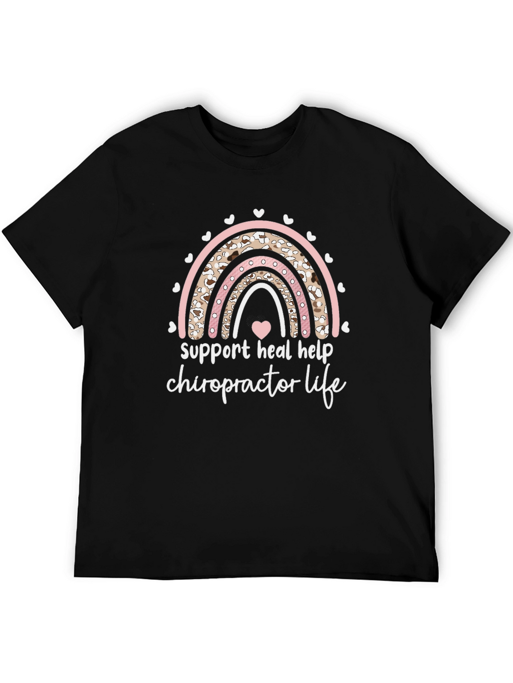 Chiropractor Life Rainbow T-Shirt