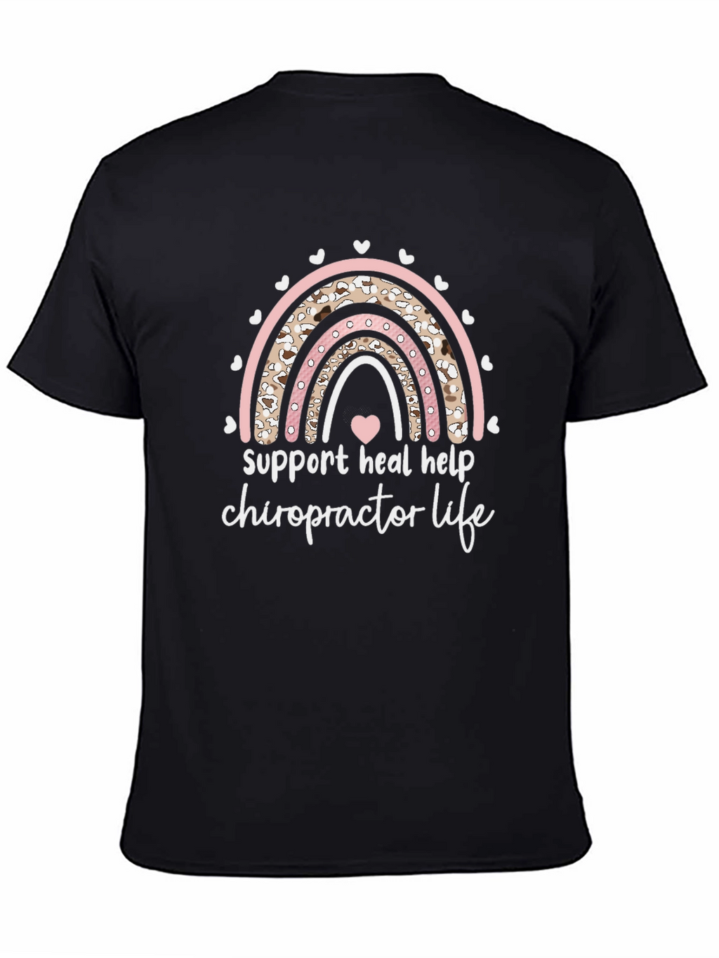 Chiropractor Life Rainbow T-Shirt