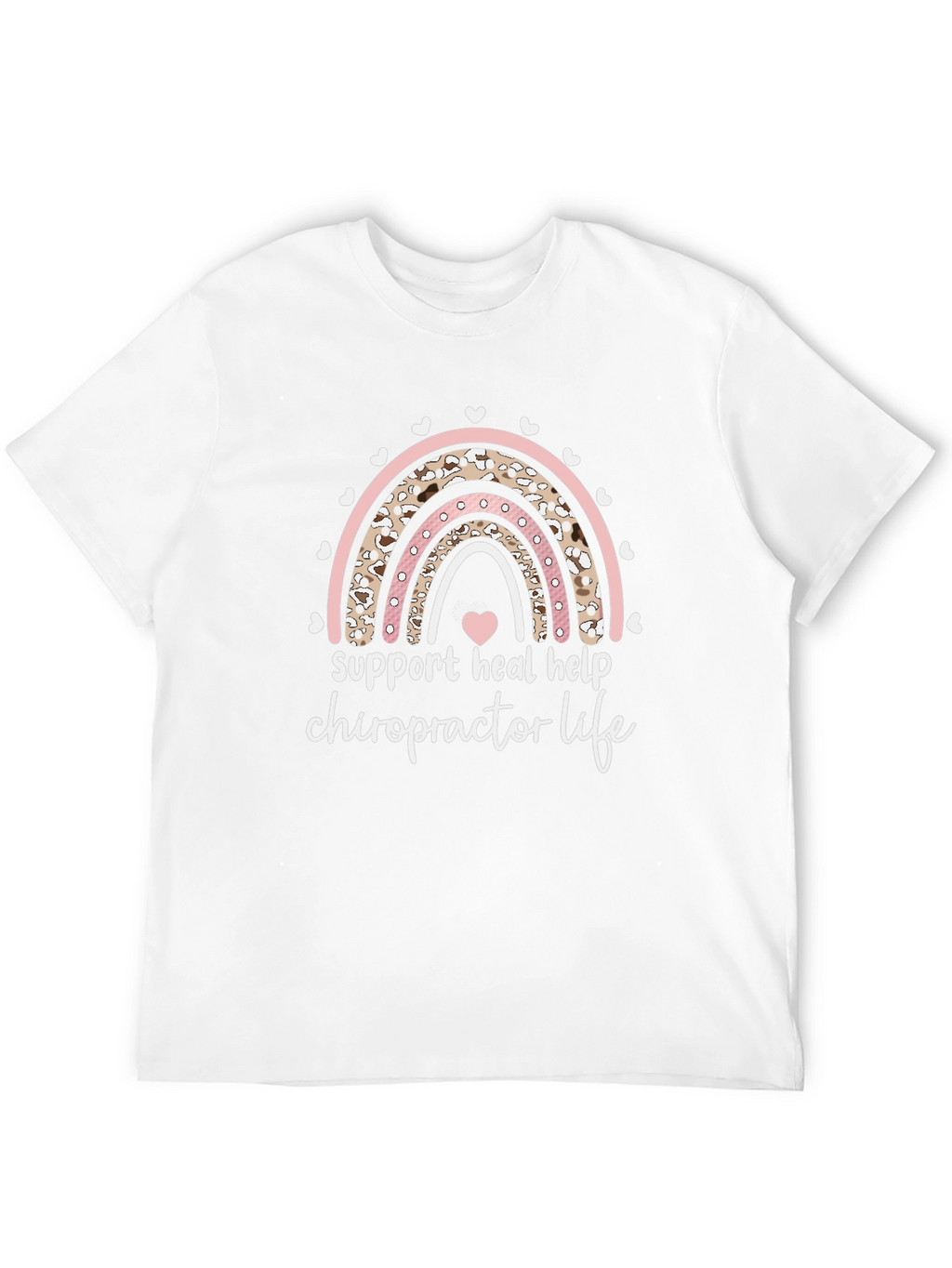 Chiropractor Life Rainbow T-Shirt