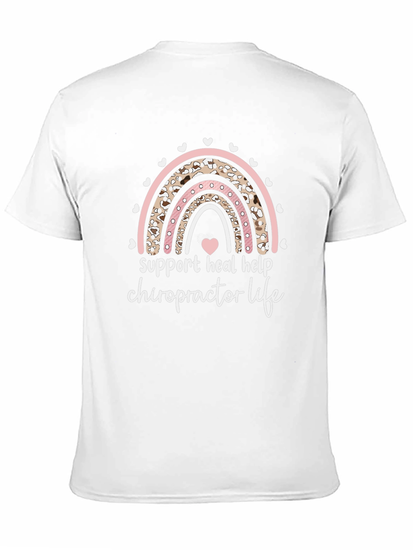 Chiropractor Life Rainbow T-Shirt