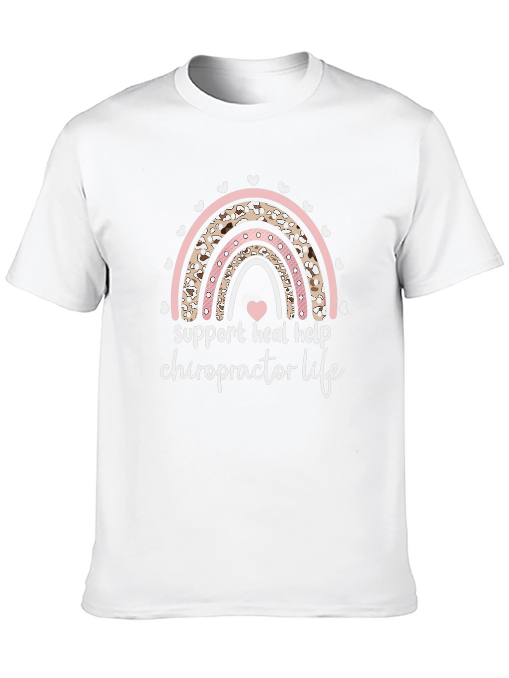 Chiropractor Life Rainbow T-Shirt