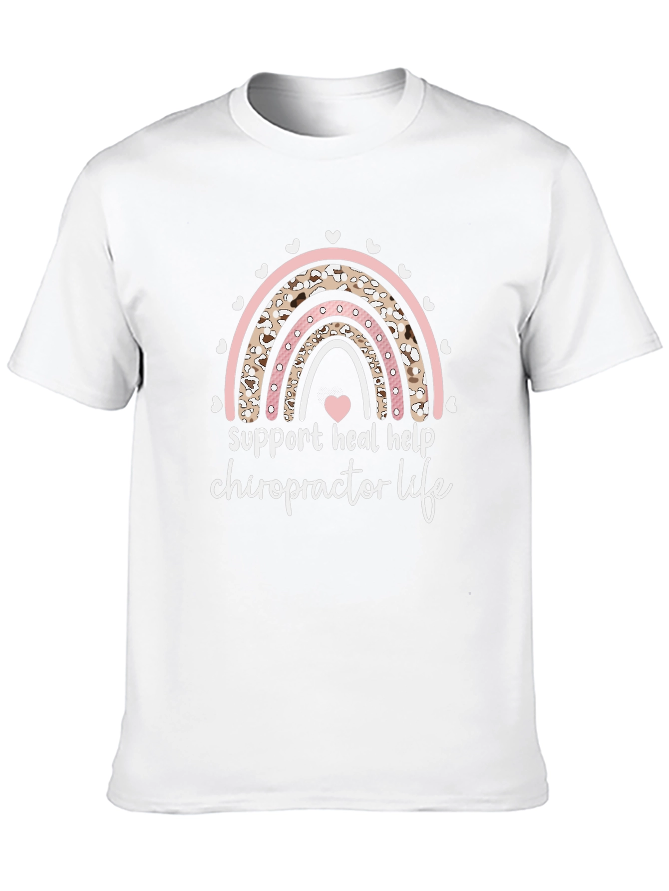 Chiropractor Life Rainbow T-Shirt