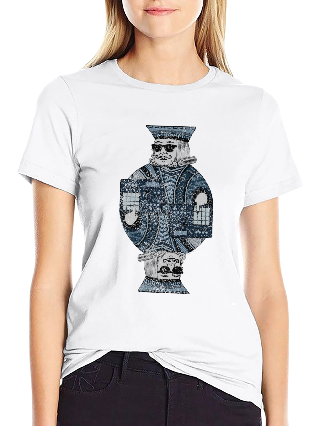 King of Beats T-Shirt - DJ Card Design