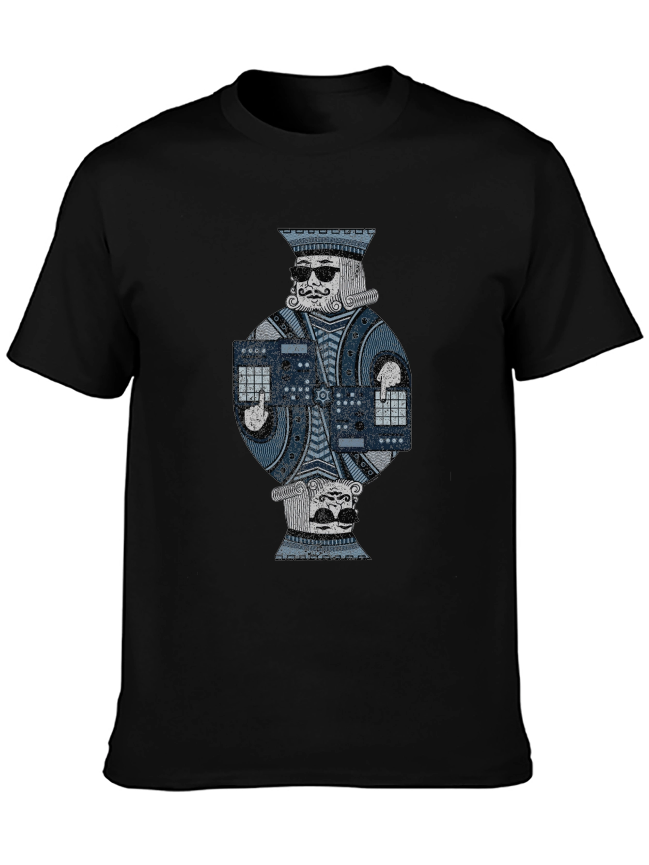 King of Beats T-Shirt - DJ Card Design