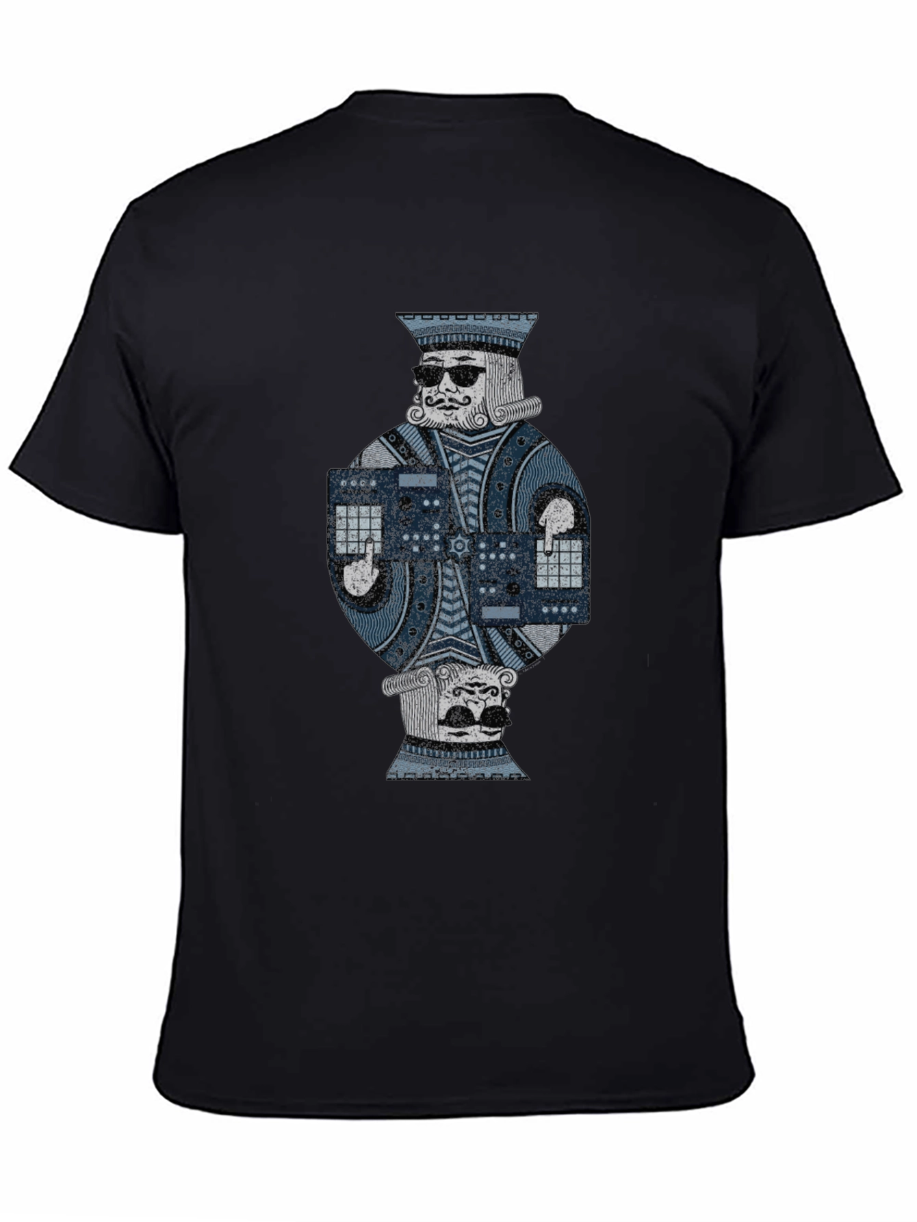 King of Beats T-Shirt - DJ Card Design