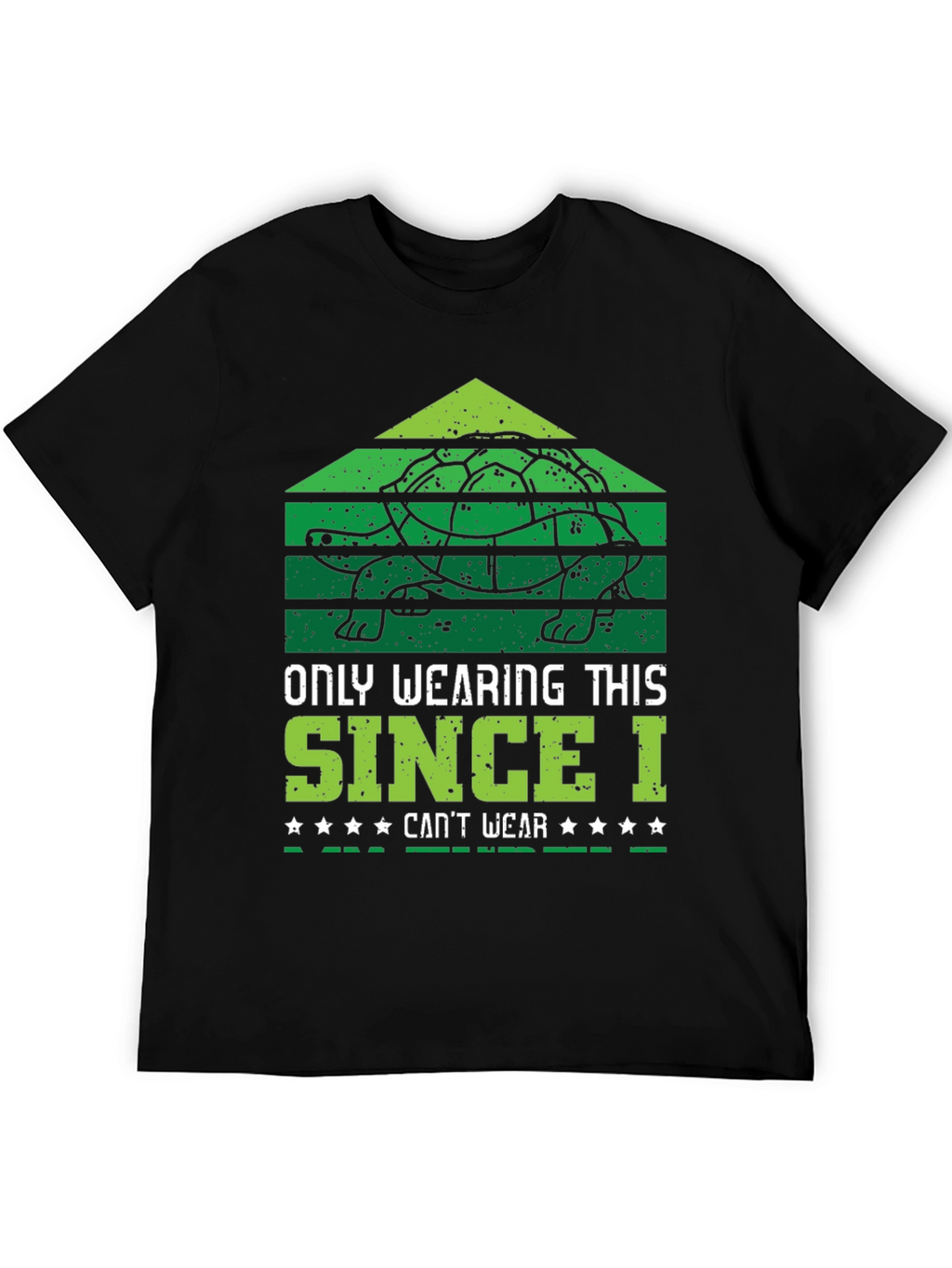 Turtle T-Shirt: Only Wearing This Since I Cant Wear...