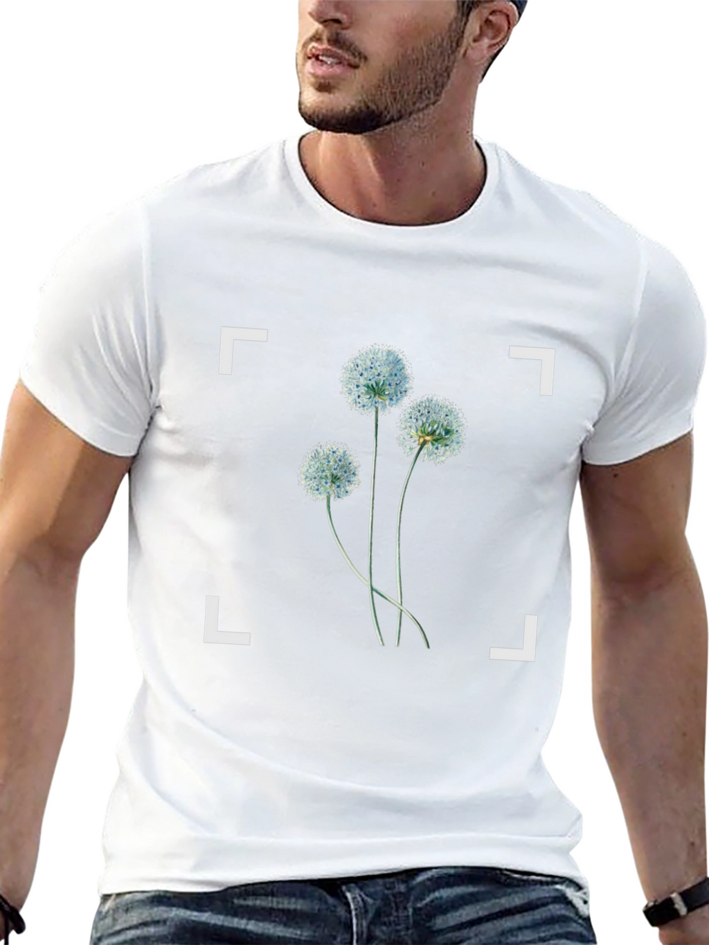 Dandelion Graphic Tee - Stylish Black Cotton Shirt