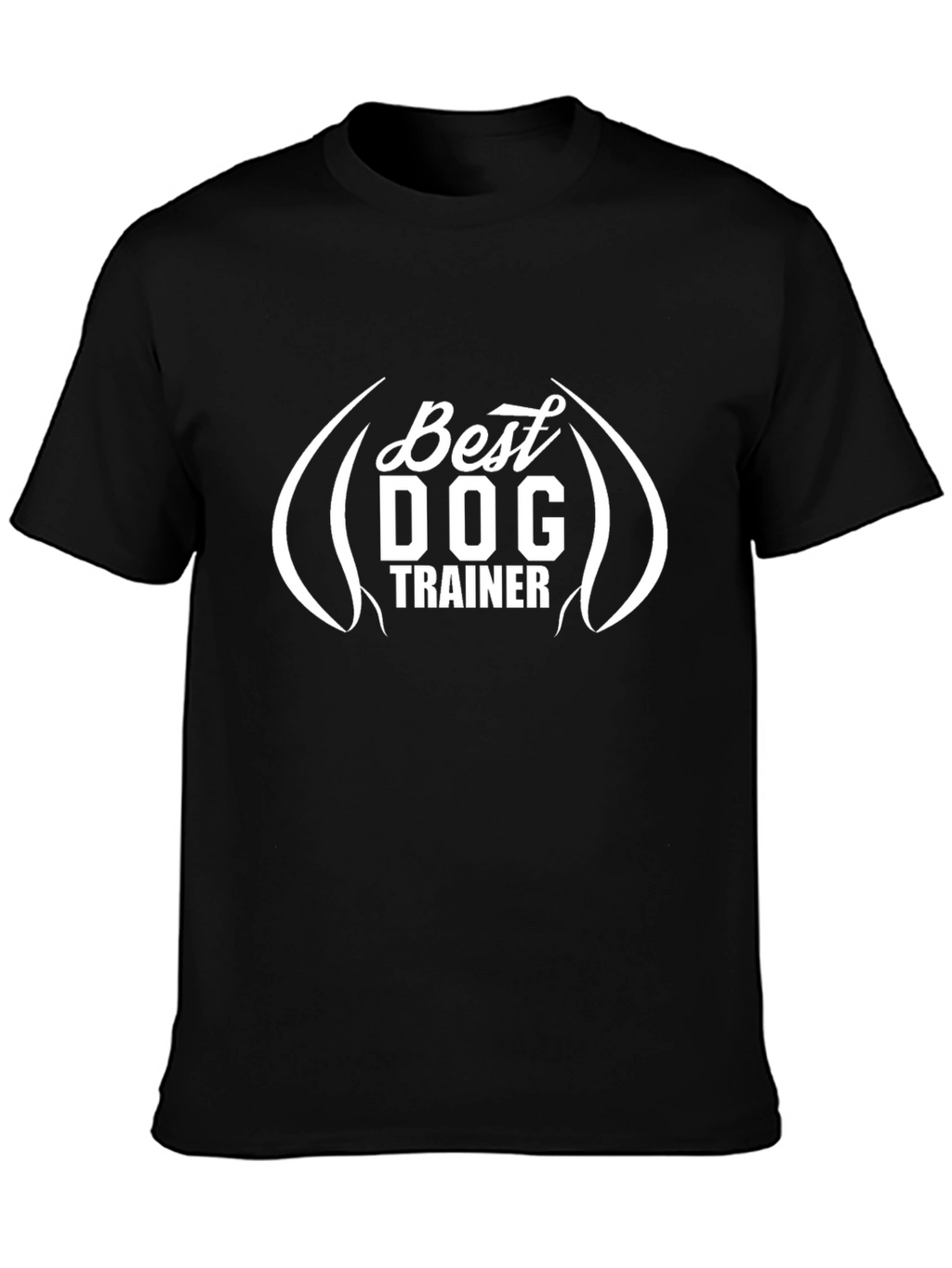 Best Dog Trainer Black T-Shirt
