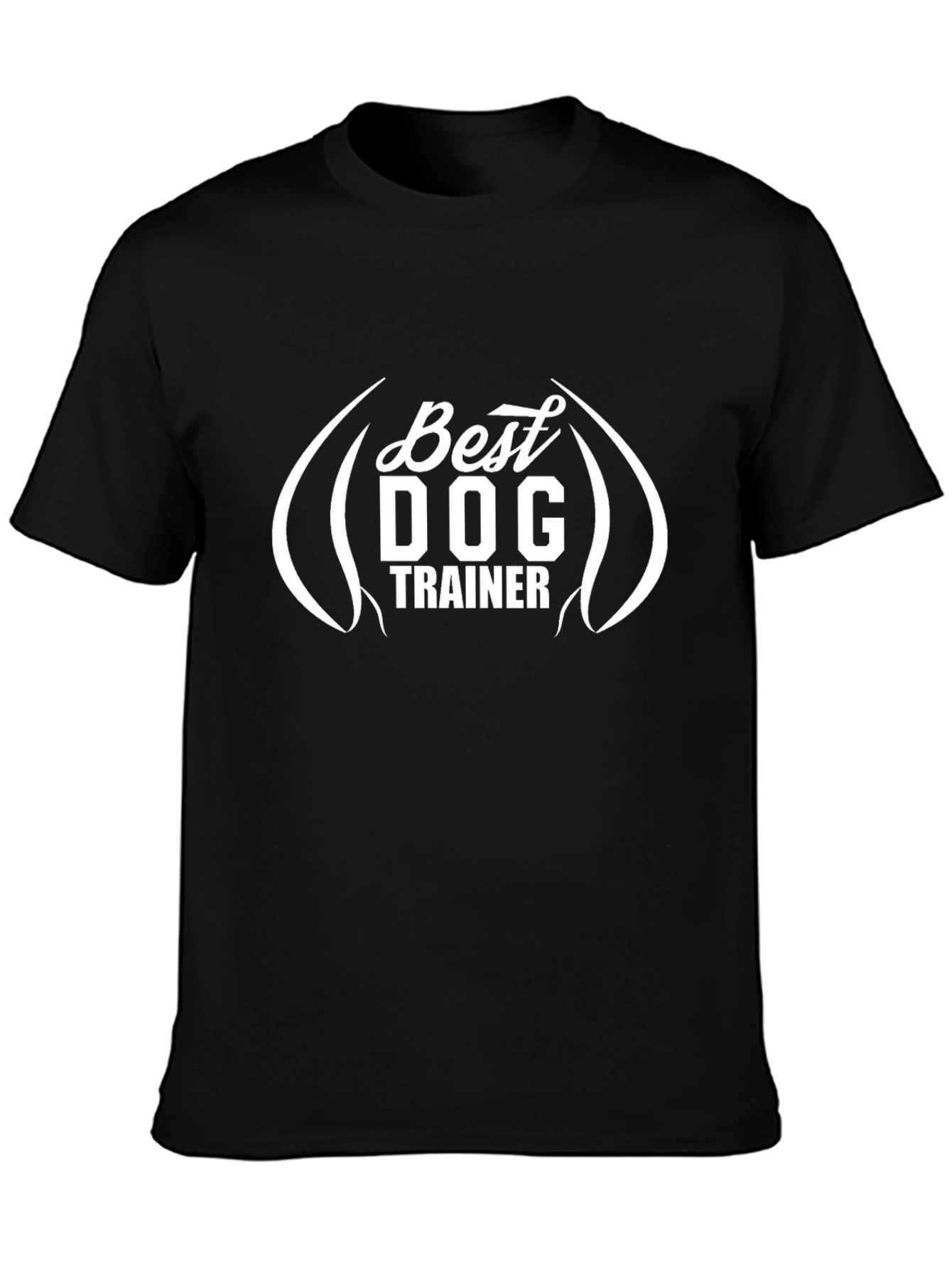 Best Dog Trainer Black T-Shirt