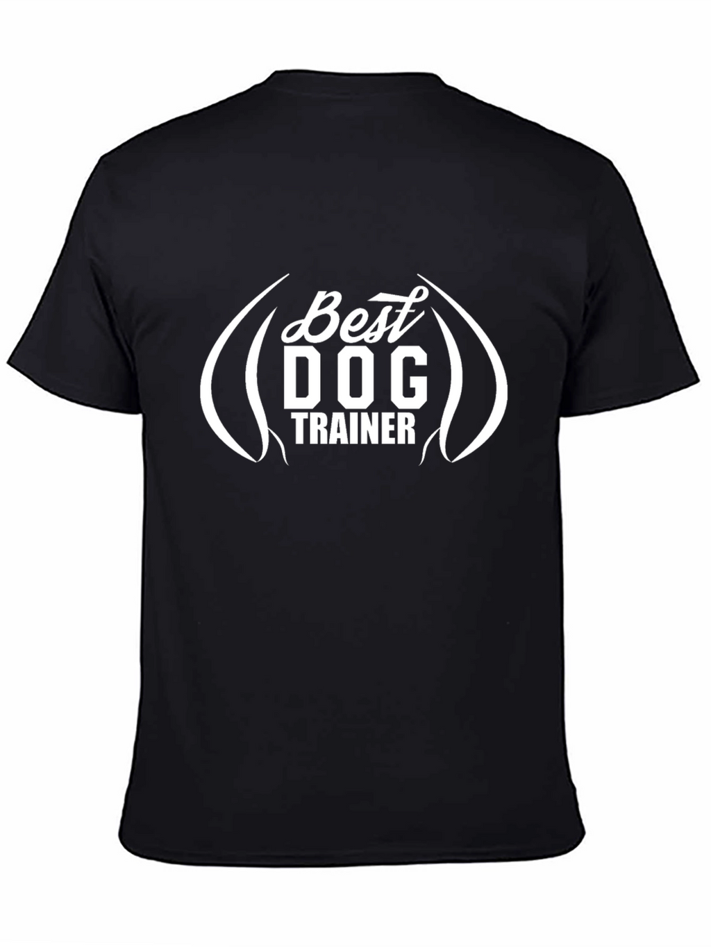 Best Dog Trainer Black T-Shirt
