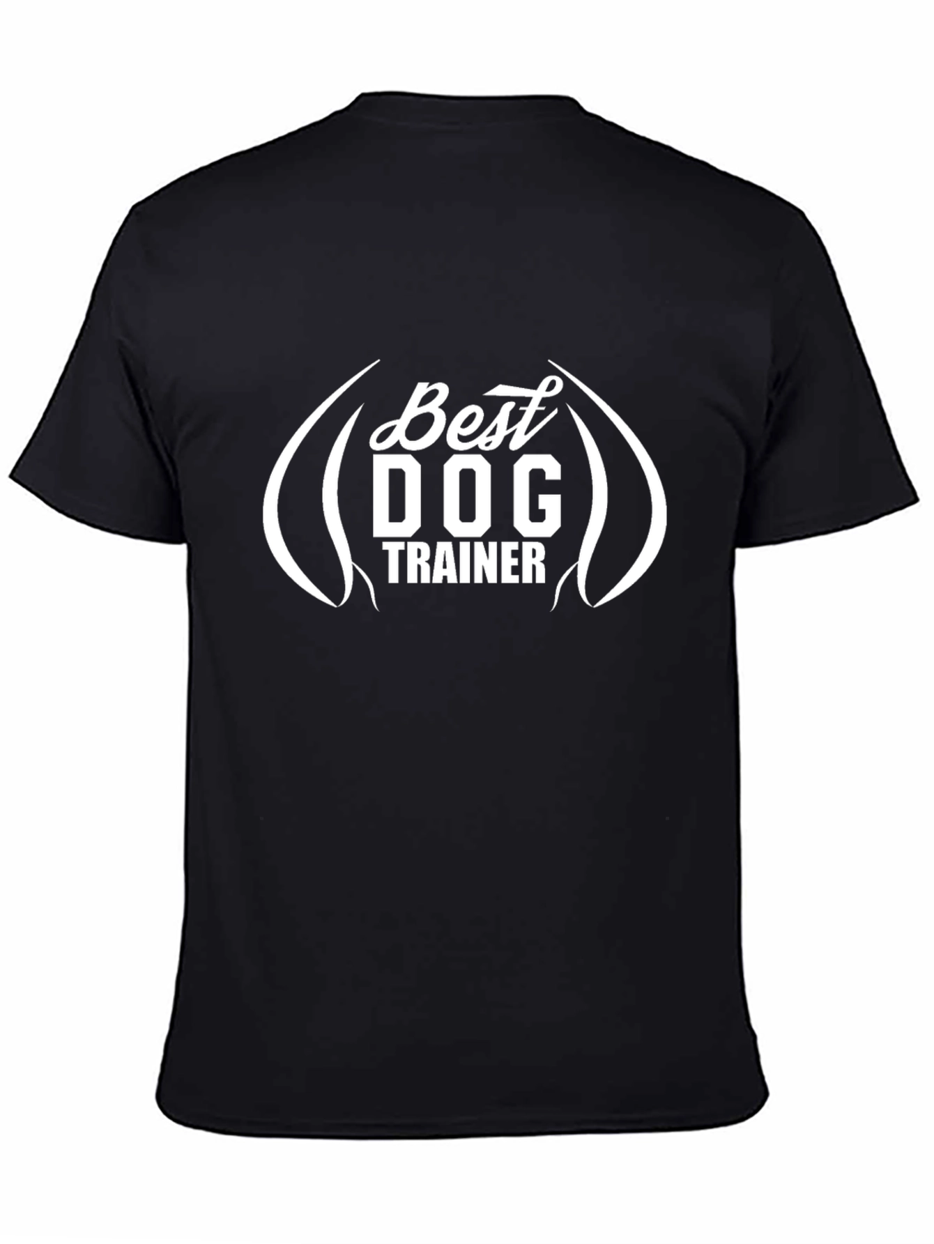 Best Dog Trainer Black T-Shirt